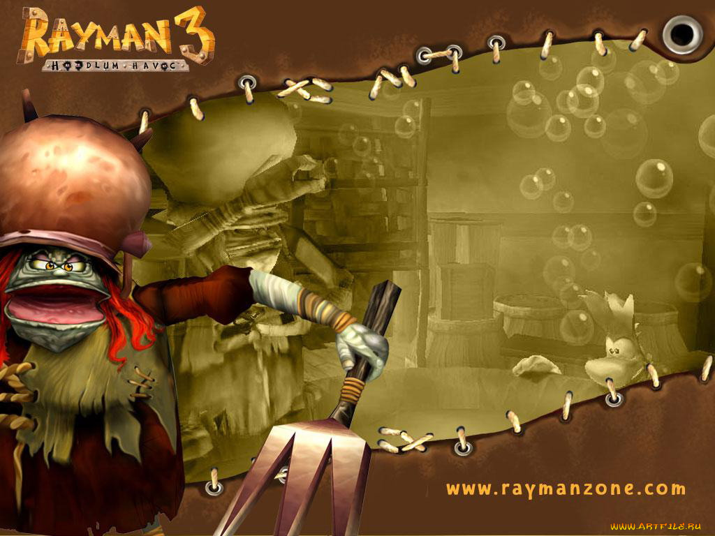 rayman, видео, игры, hoodlum, havoc