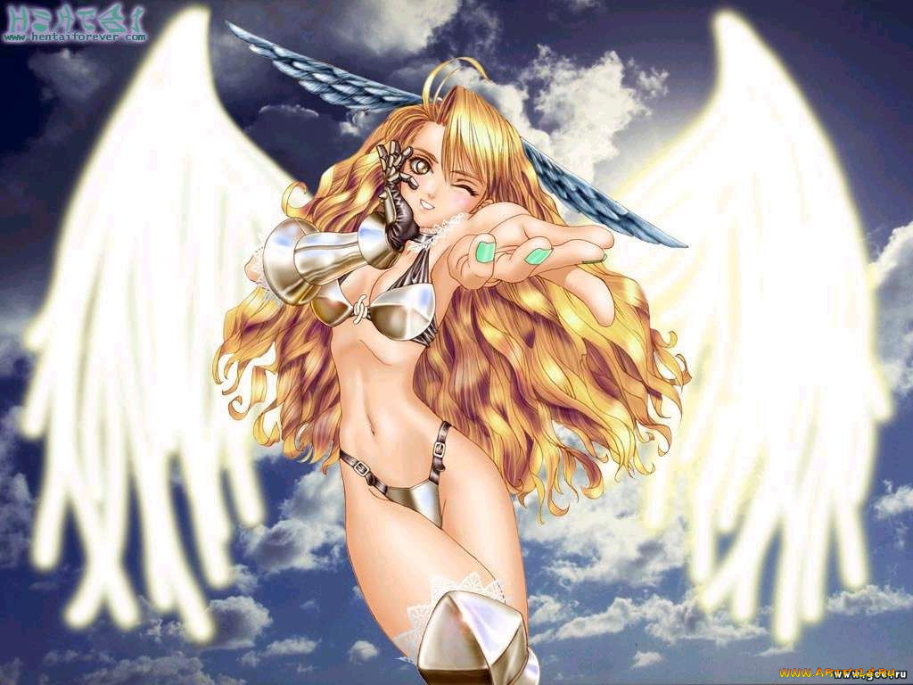 аниме, angels, demons