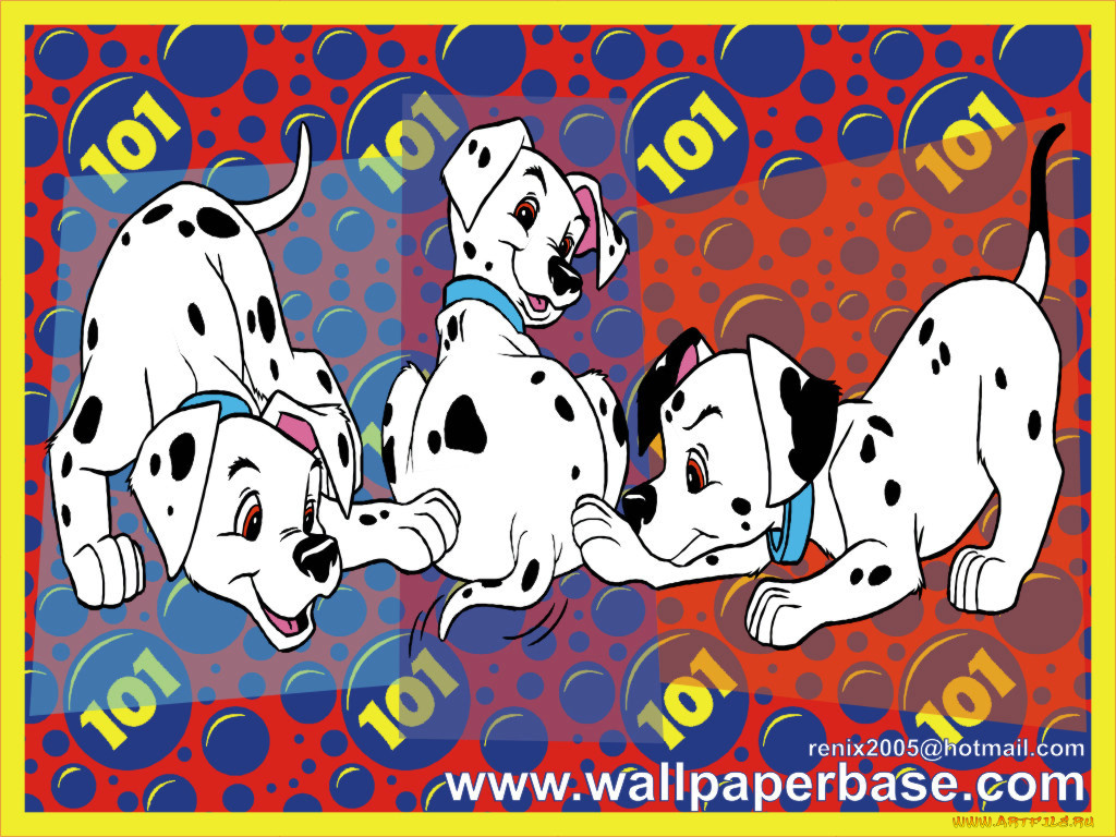 мультфильмы, 101, dalmatians