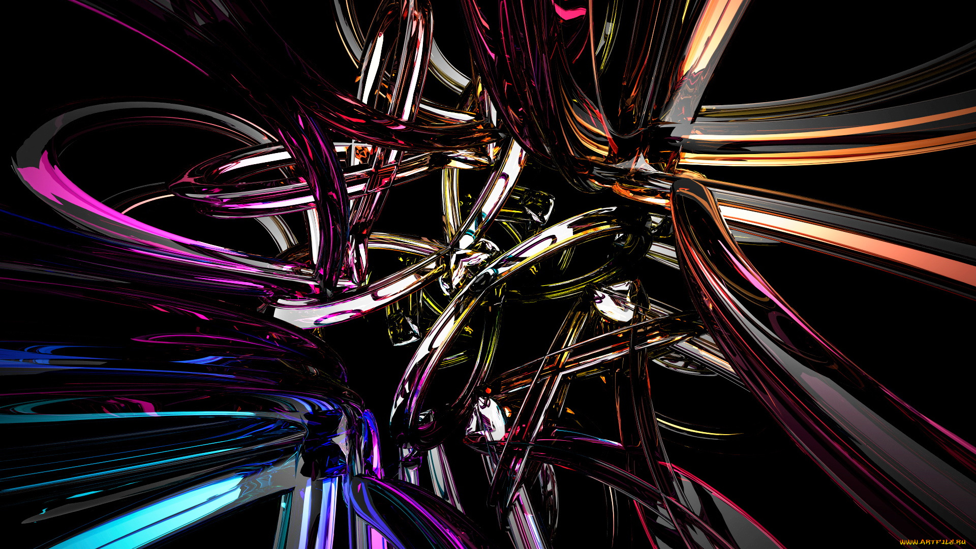 3д, графика, abstract, абстракции