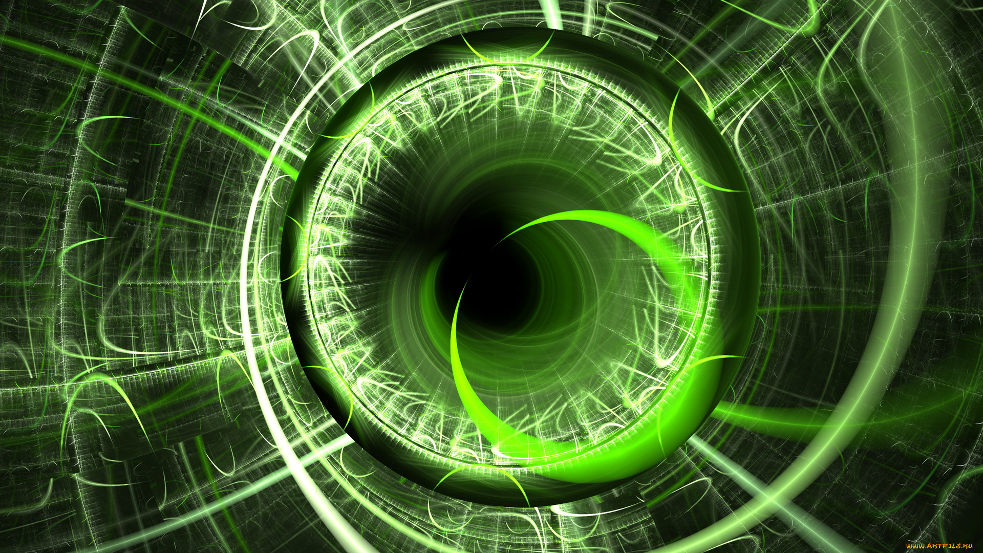 3д, графика, fractal, фракталы