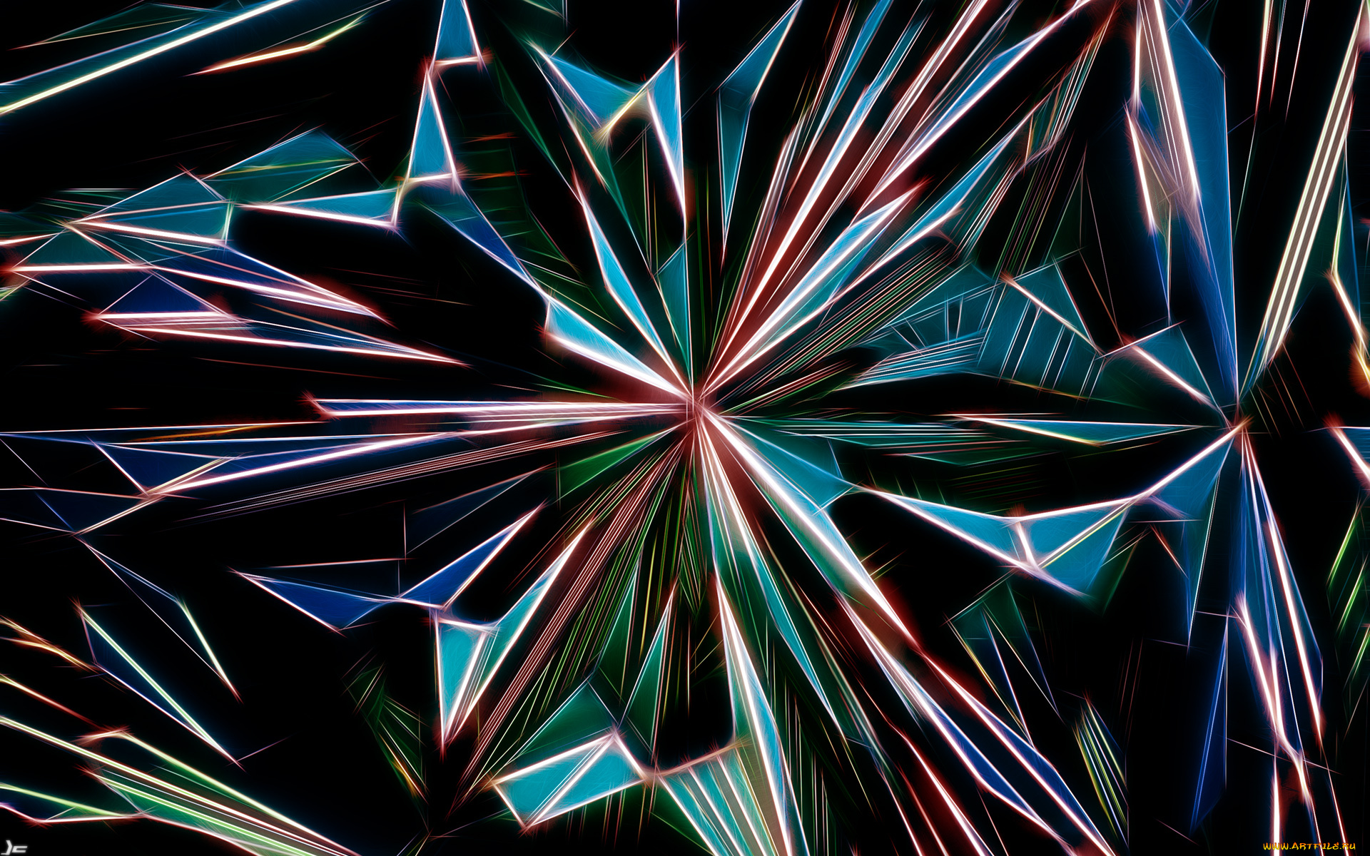 3д, графика, fractal, фракталы, абстракции