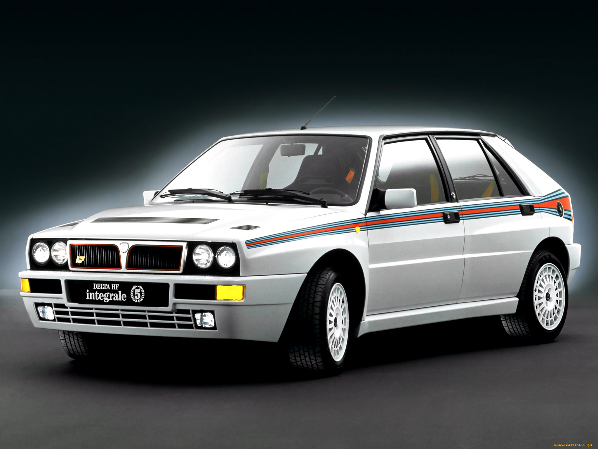 lancia, delta, hf, integrale, evoluzione, martini, автомобили