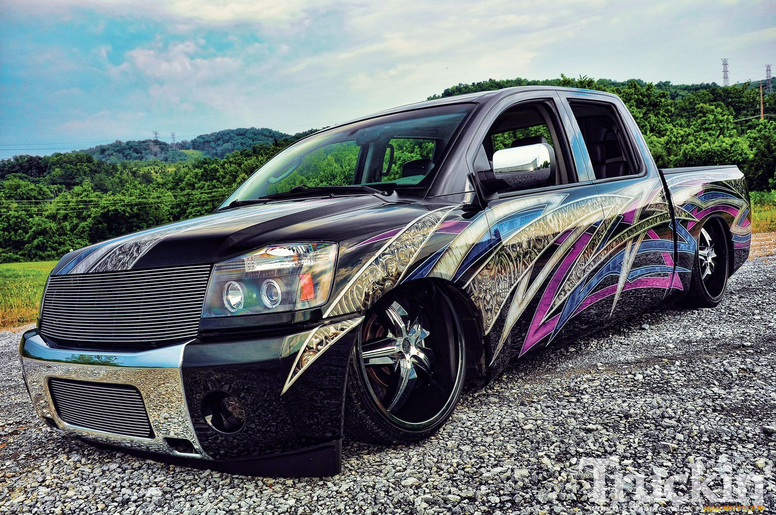 автомобили, custom, pick, up, truck