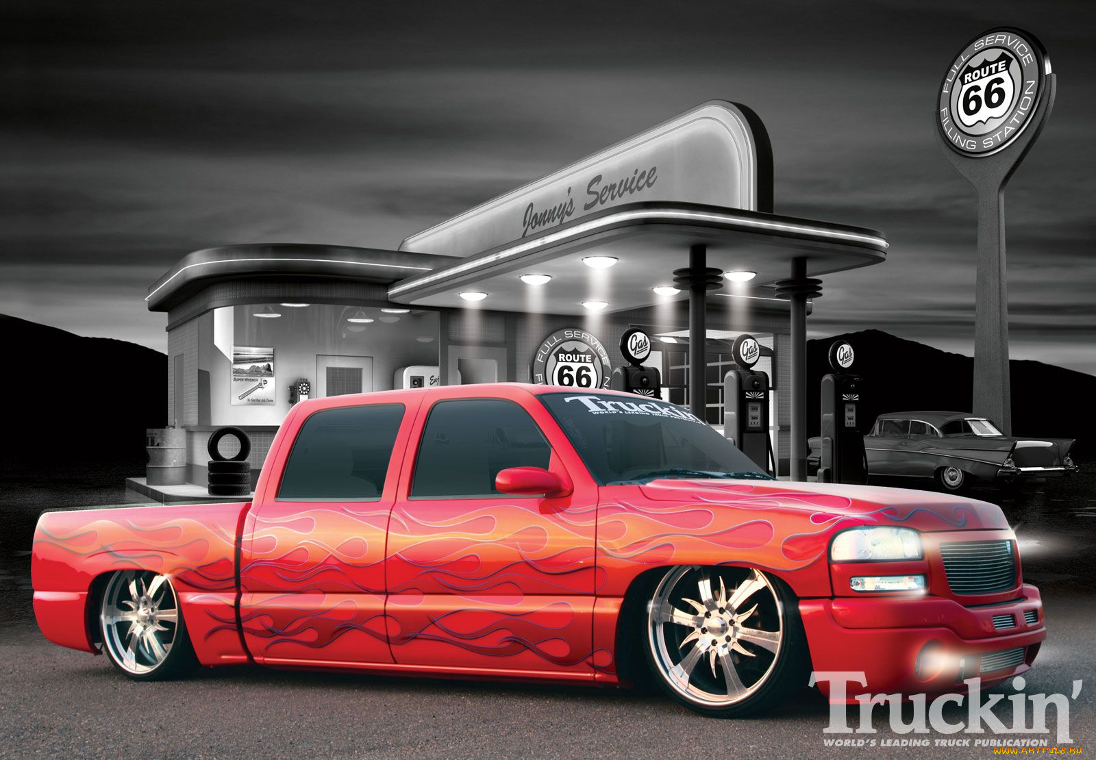 автомобили, custom, pick, up, truck