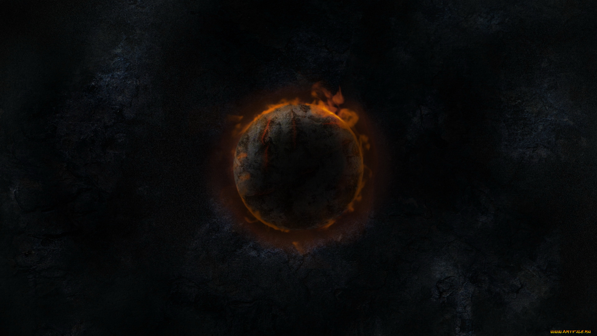 космос, арт, планета