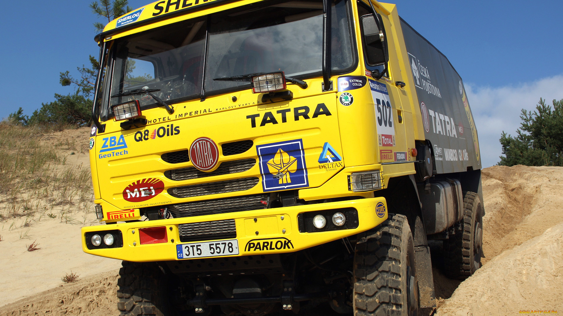 спорт, авторалли, дакар, dakar, rally, truck, грузовик, Чехия, t815, татра, т815, tatra, ралли