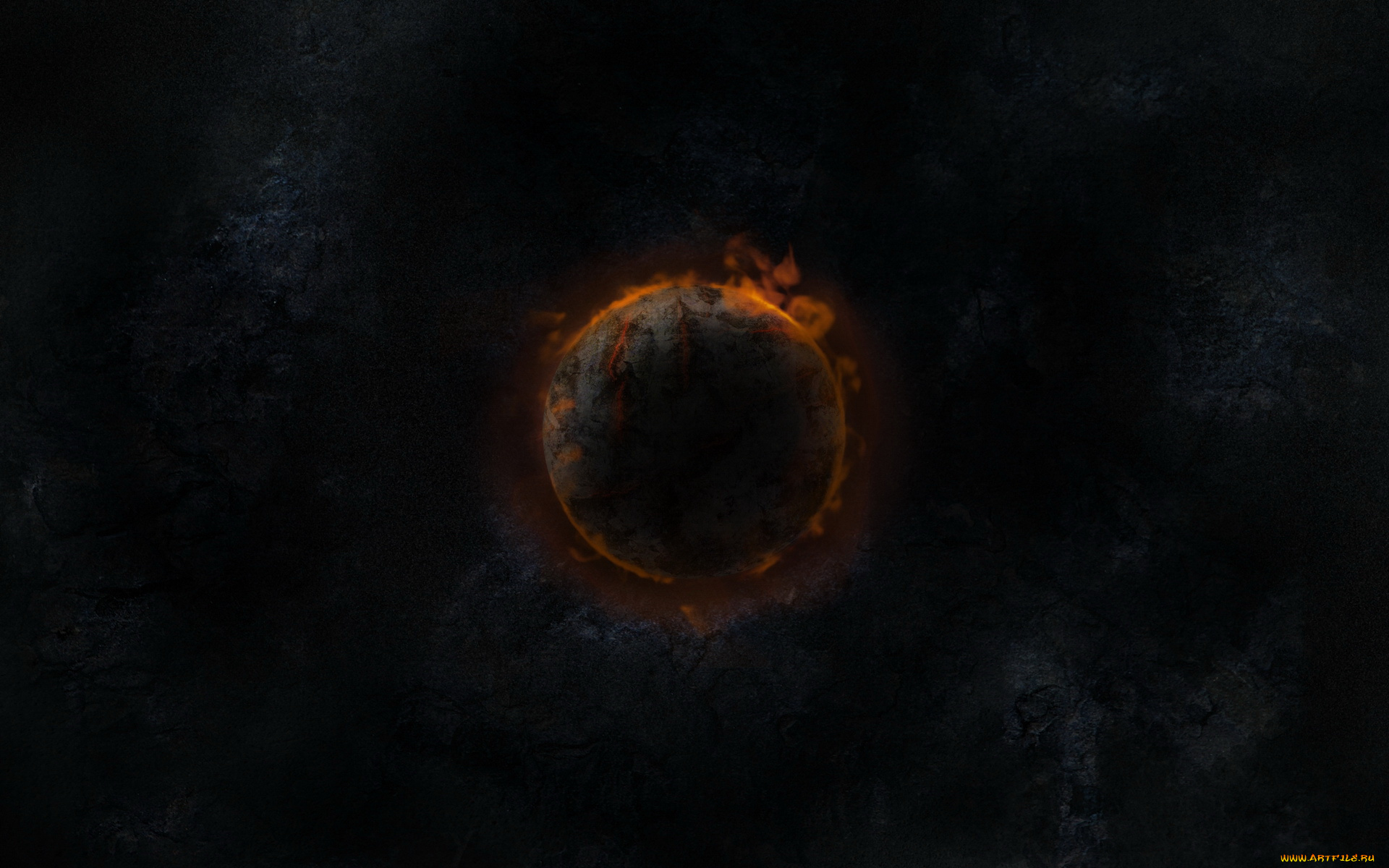 космос, арт, планета