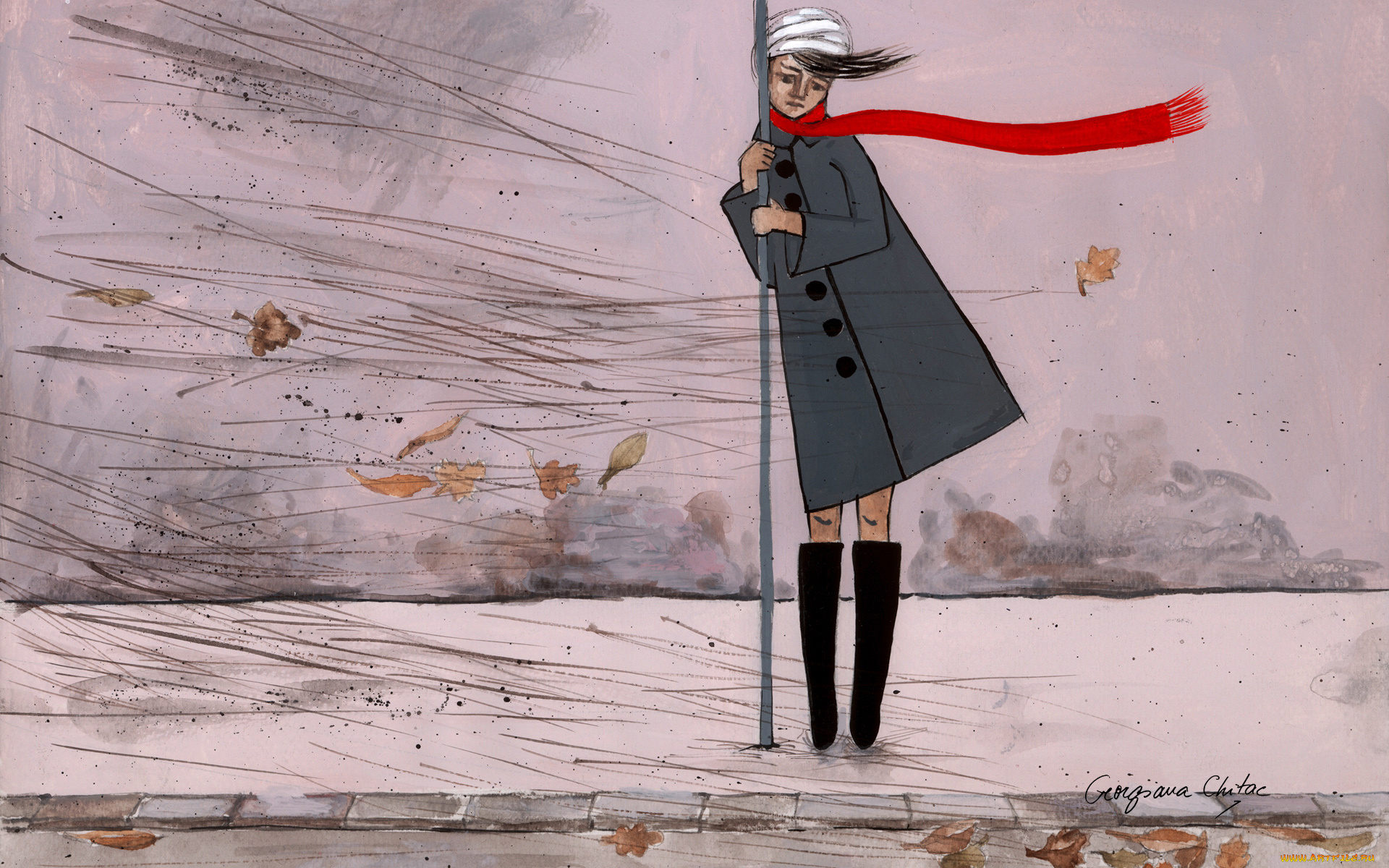 рисованные, georgiana, chitac,