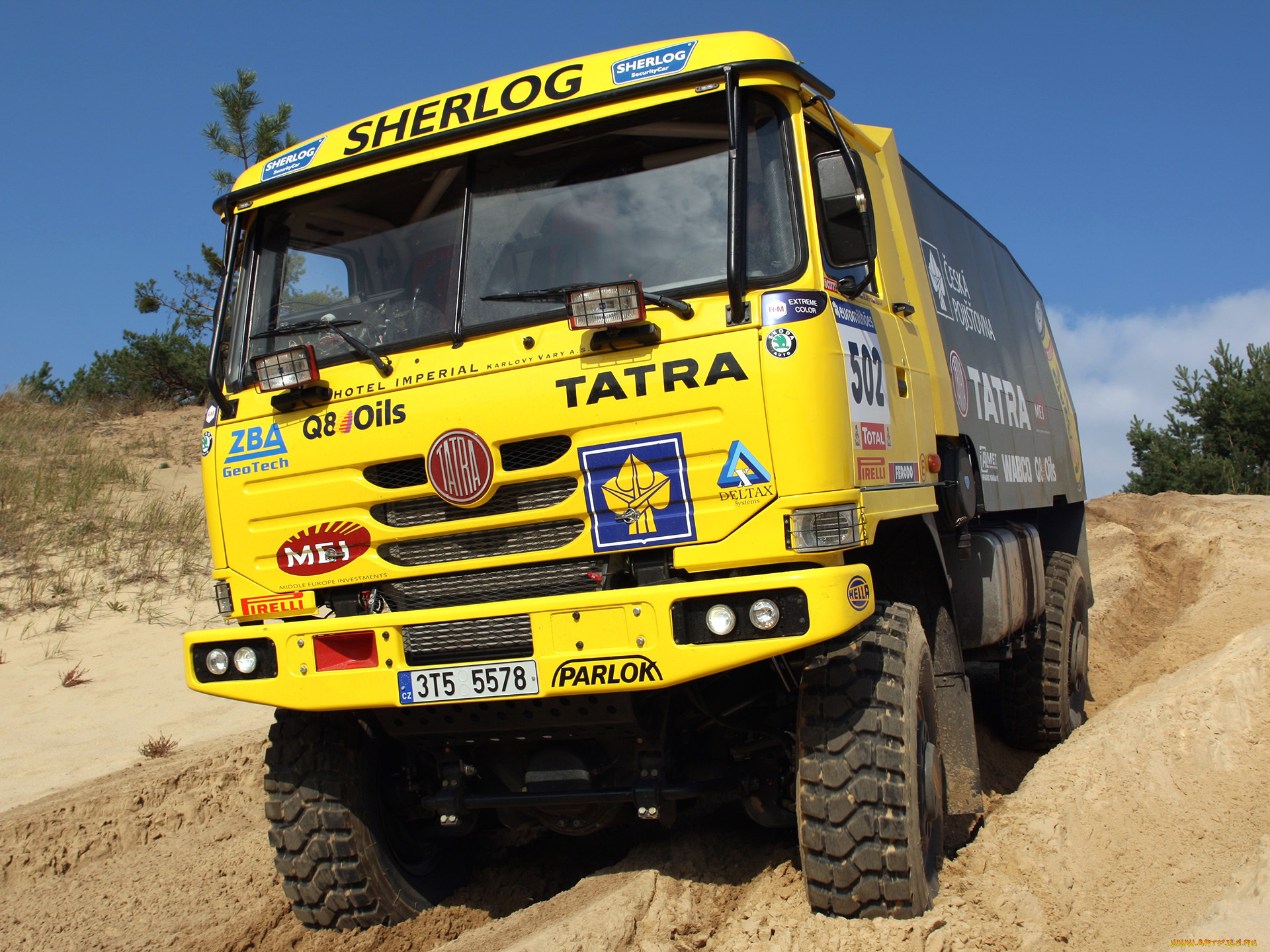 спорт, авторалли, дакар, dakar, rally, truck, грузовик, Чехия, t815, татра, т815, tatra, ралли