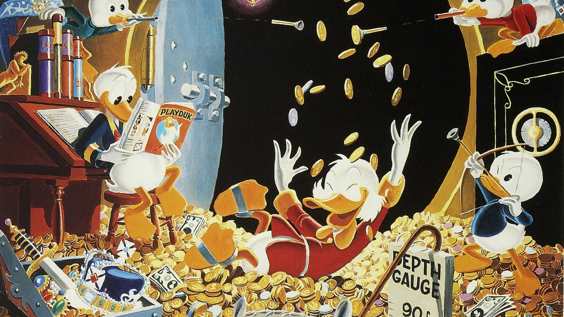 мультфильмы, ducktales, утиные, истории