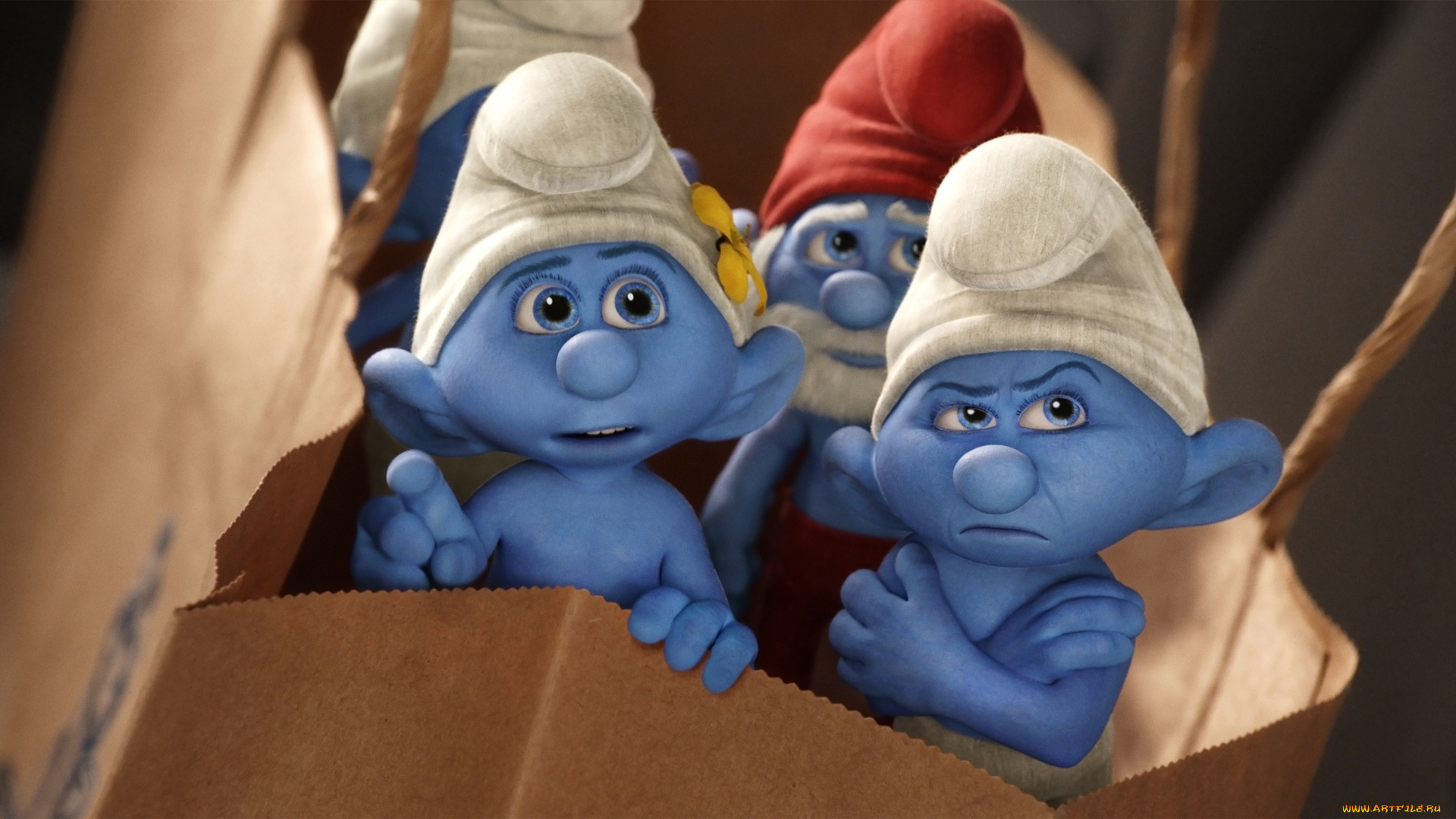 мультфильмы, the, smurfs, , 2