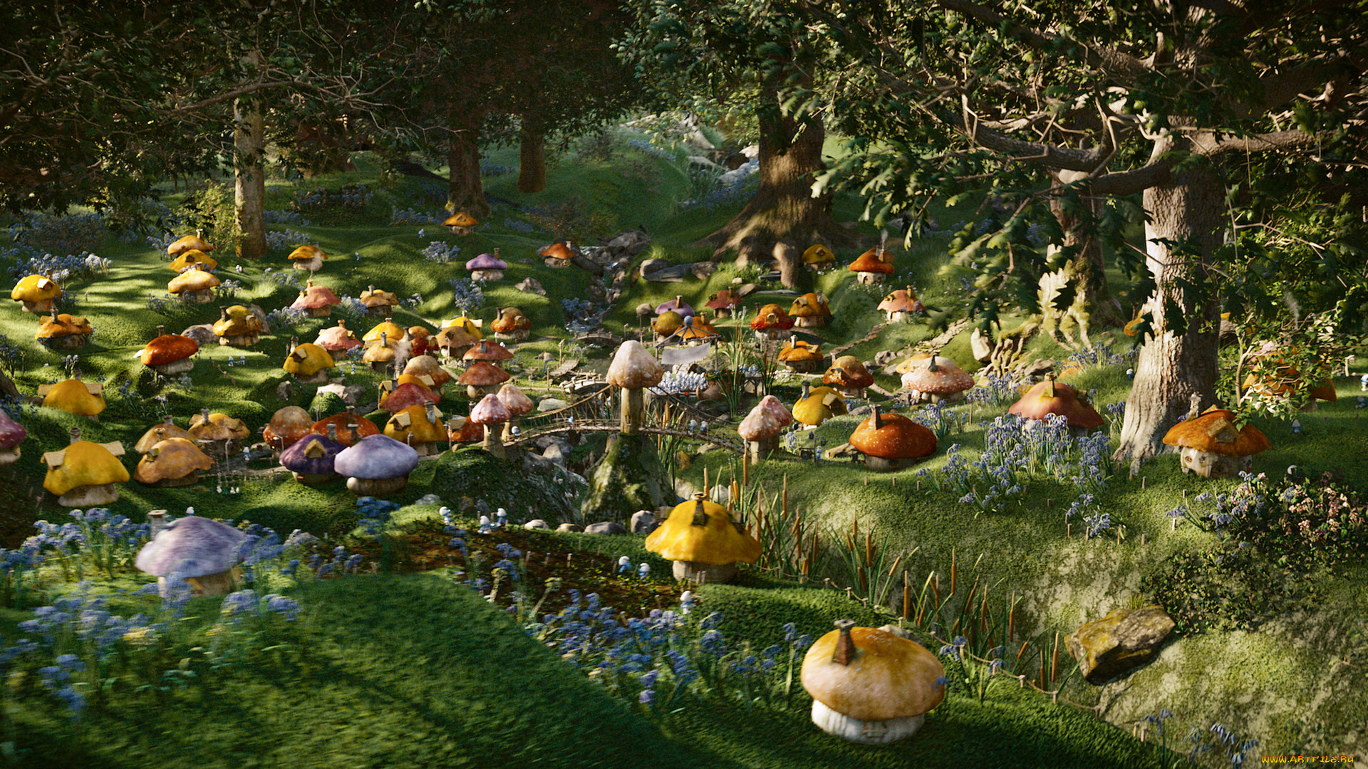 мультфильмы, the, smurfs, 2