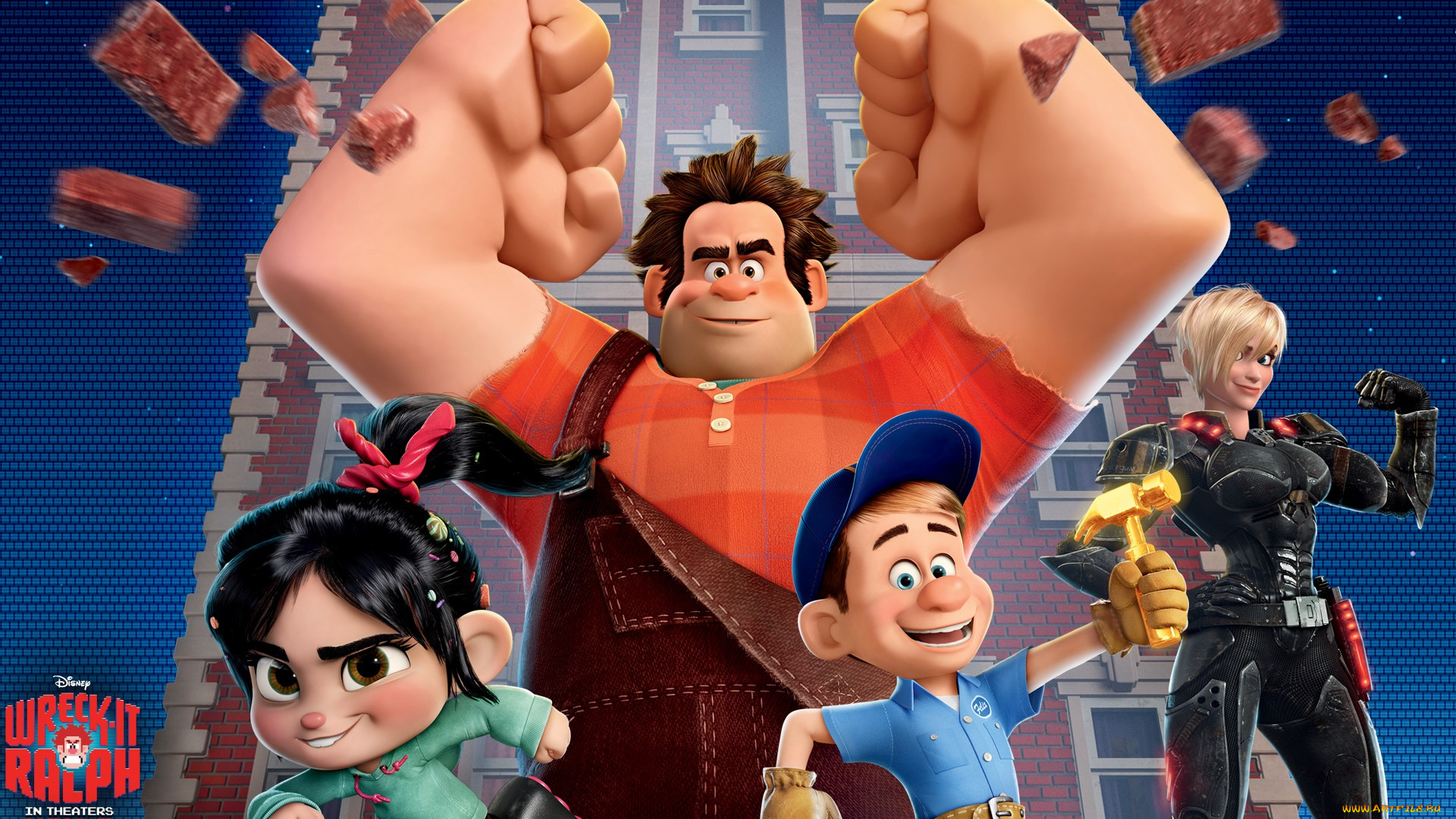 wreck, it, ralph, мультфильмы, ральф