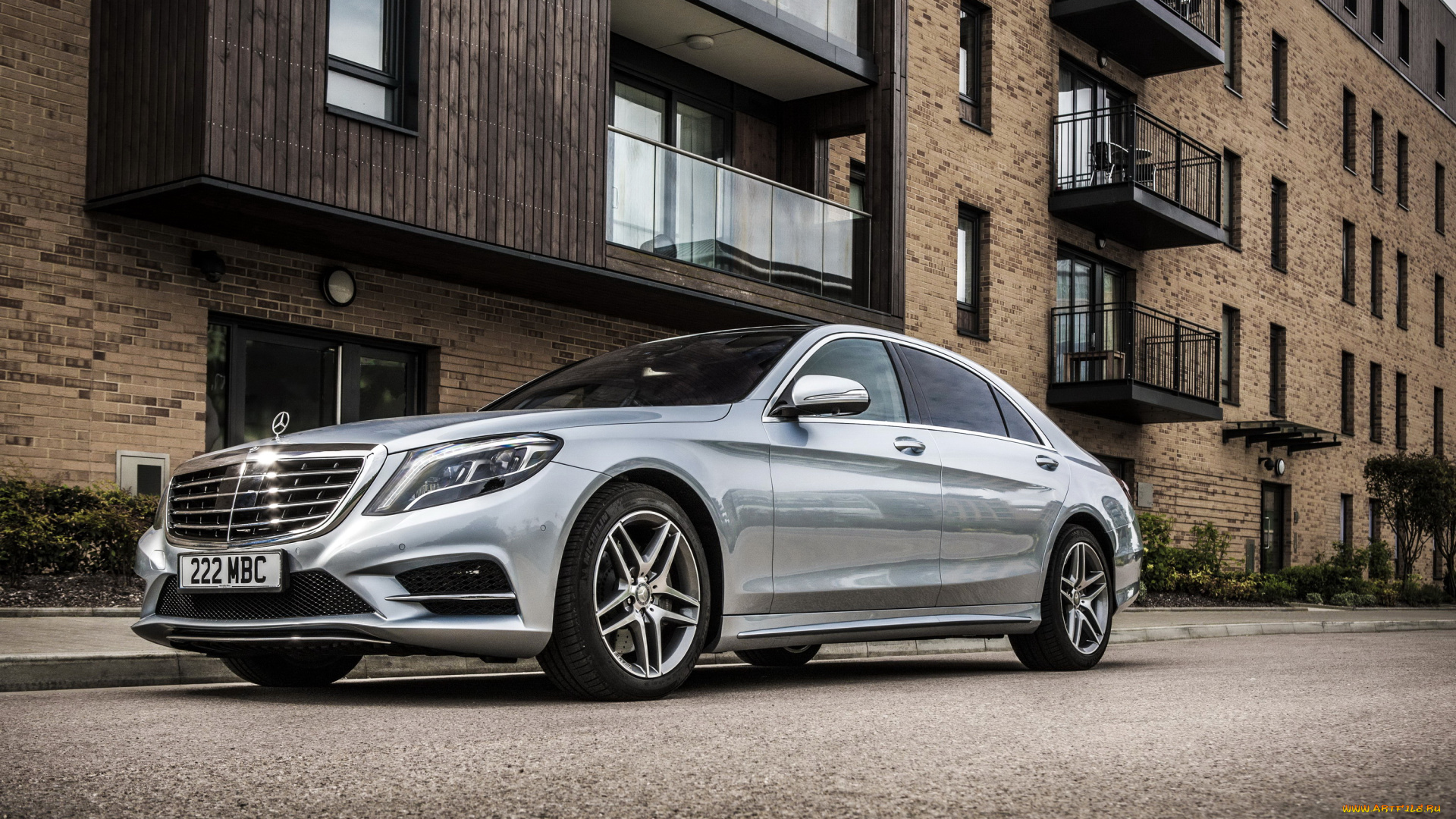 2014, mercedes-benz, s300, bluetec, hybrid, автомобили, mercedes-benz, город, серебристый