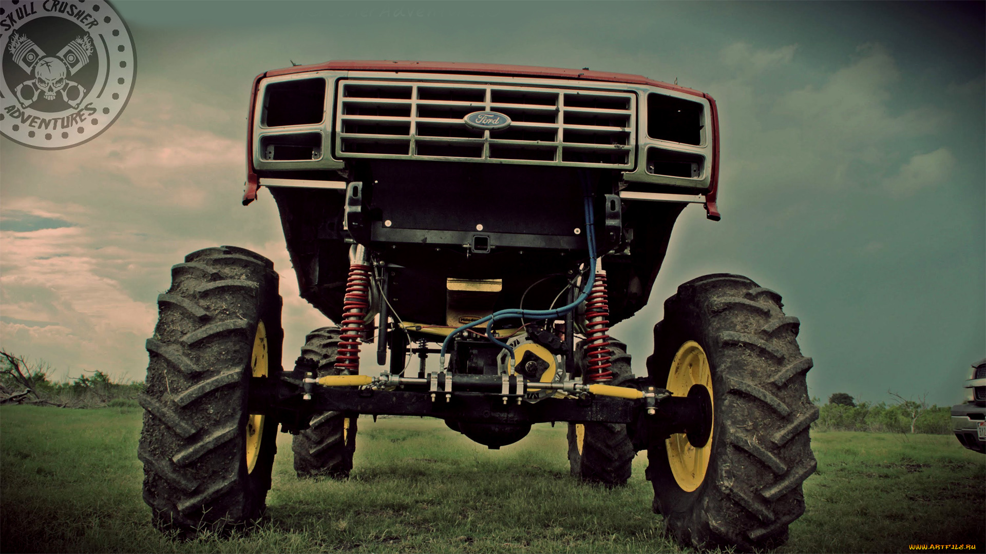 автомобили, custom, pick-up, ford