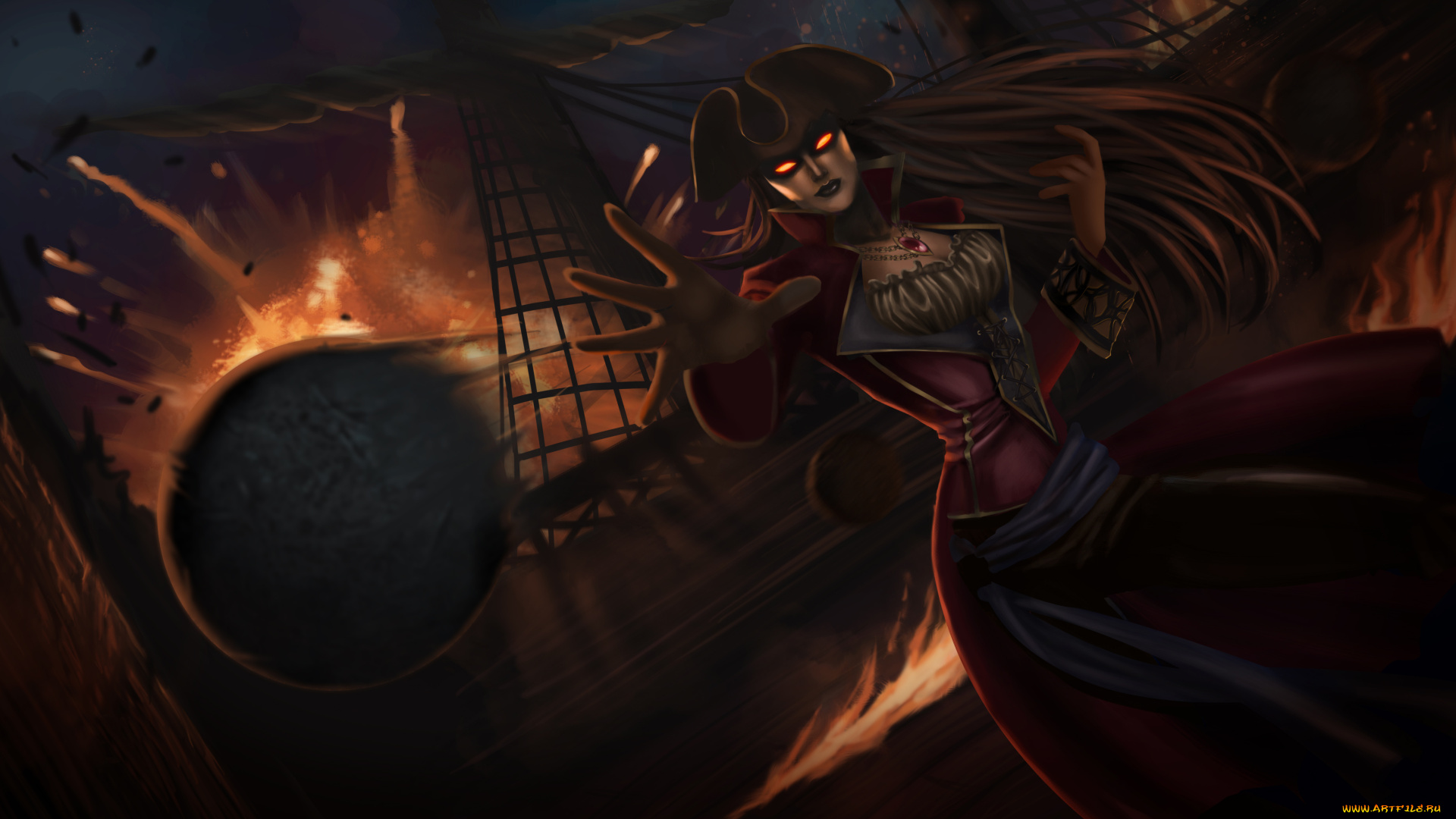 league, of, legends, видео, игры, pirate, ship, the, dark, sovereign, syndra, league, of, legends