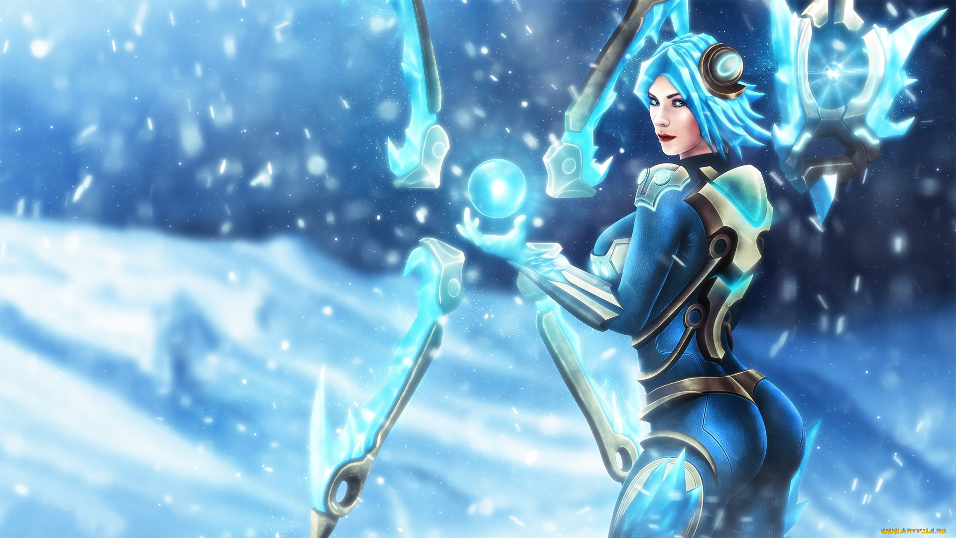видео, игры, league, of, legends, frost, the, will, of, blades, irelia, league, legends