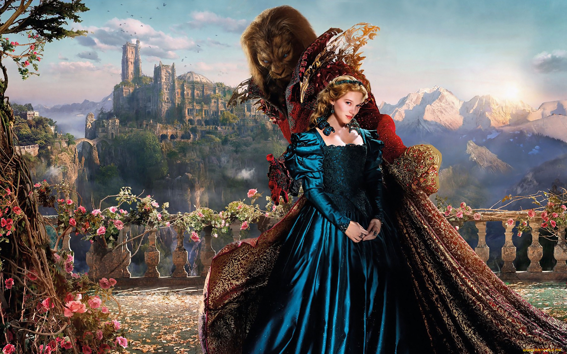 la, belle, et, la, bete, кино, фильмы, красавица, и, чудовище