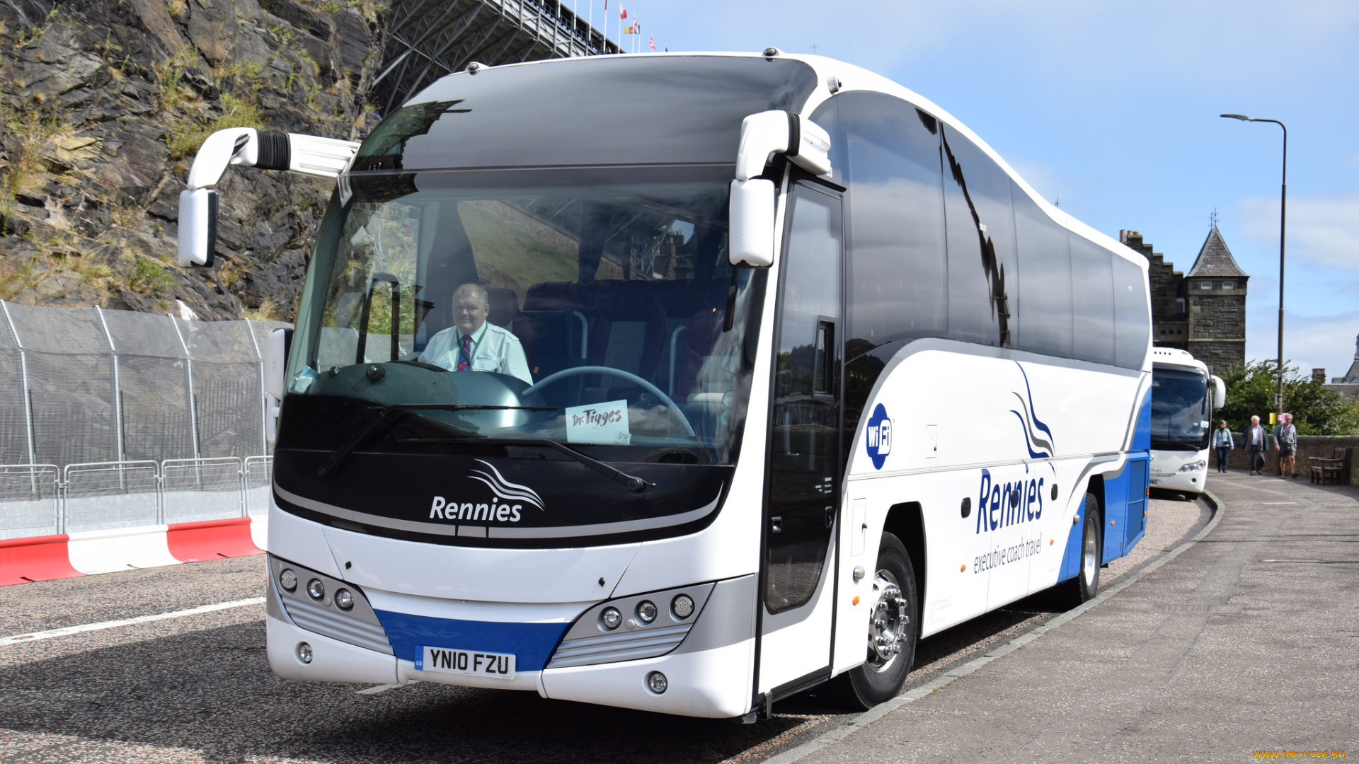 автомобили, автобусы, пассажирский, транспорт