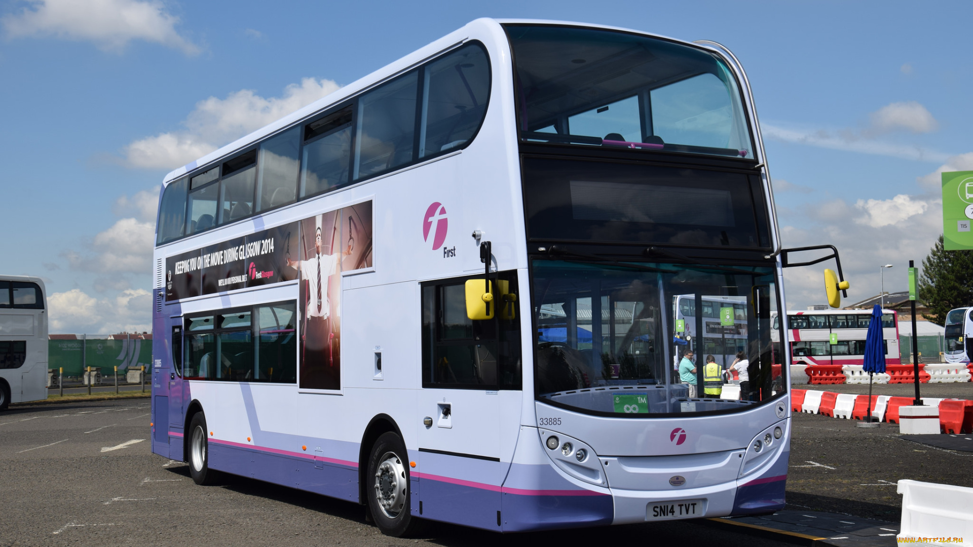 автомобили, автобусы, пассажирский, транспорт