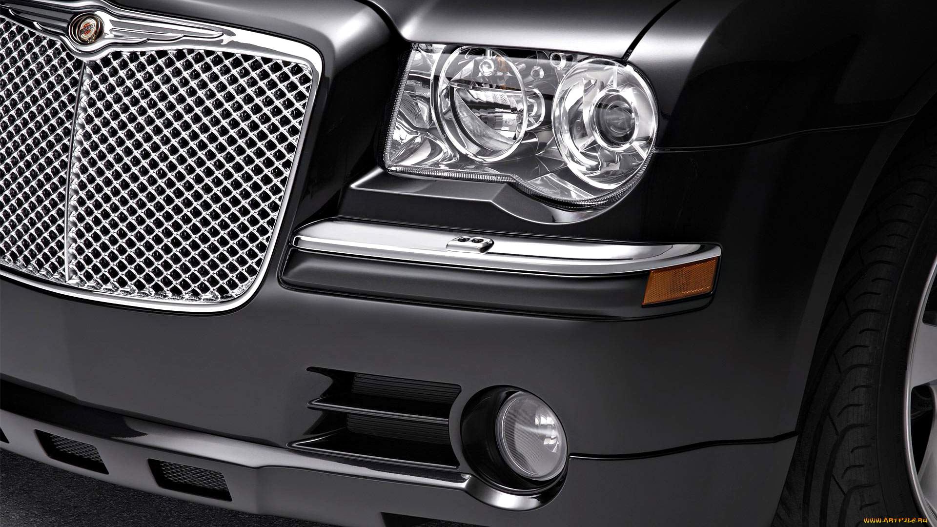 автомобили, фрагменты, автомобиля, chrysler, крайслер, фара, бампер, решетка