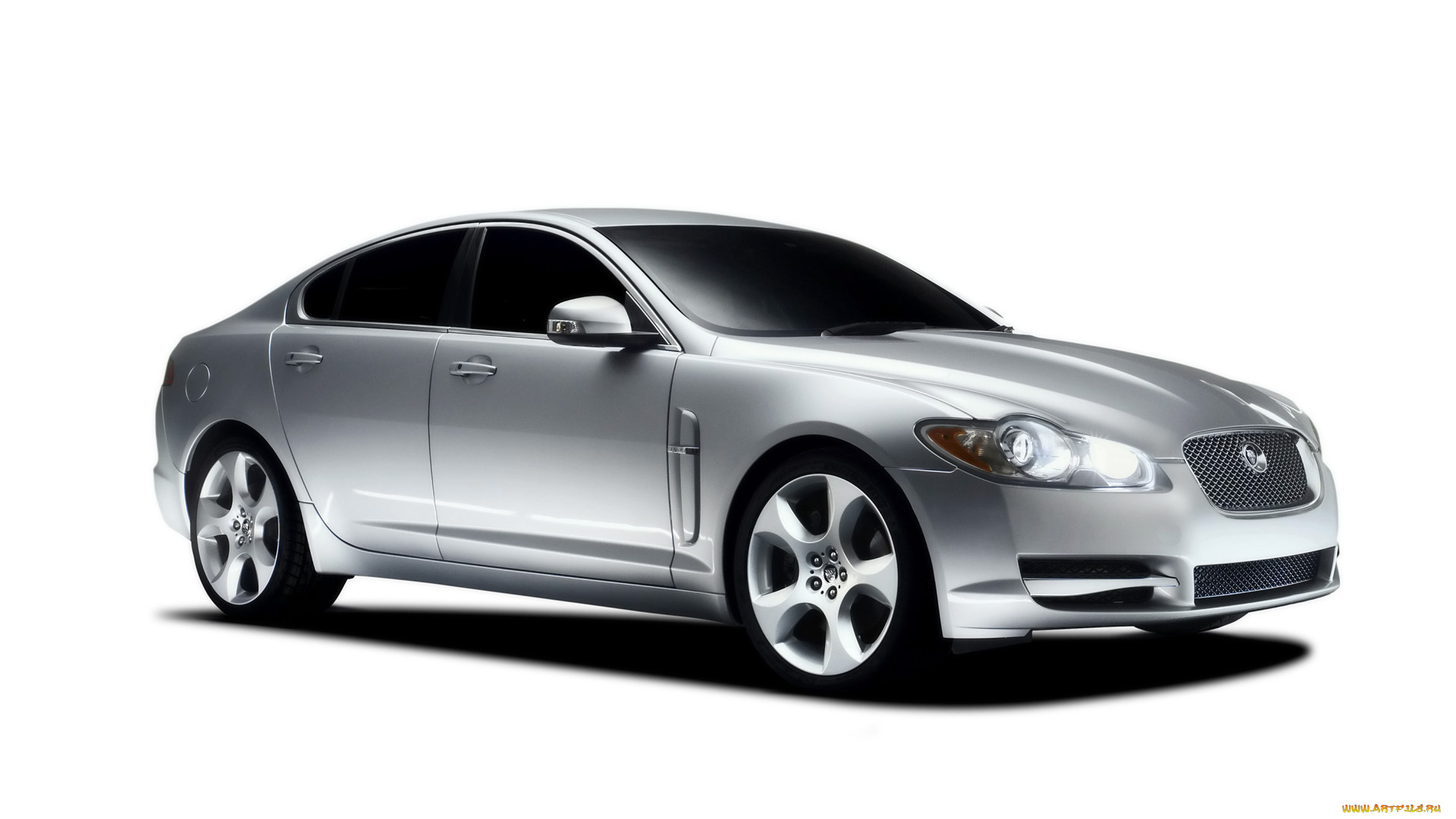 автомобили, jaguar, белый, фон, серебристый, Ягуар
