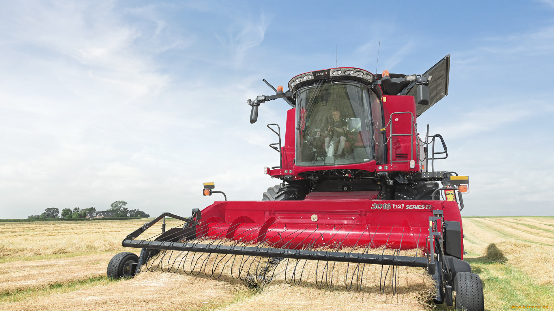 техника, комбайны, уборочная, поле, комбайн