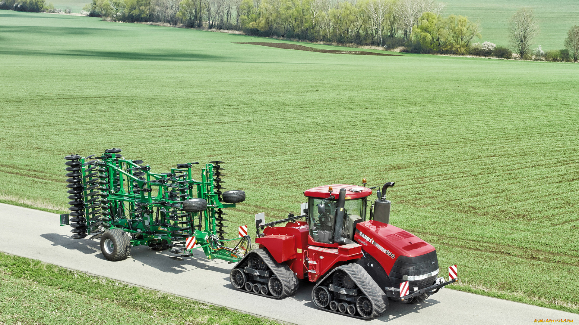 техника, тракторы, на, гусенецах, гусеничный, тяжелый, трактор