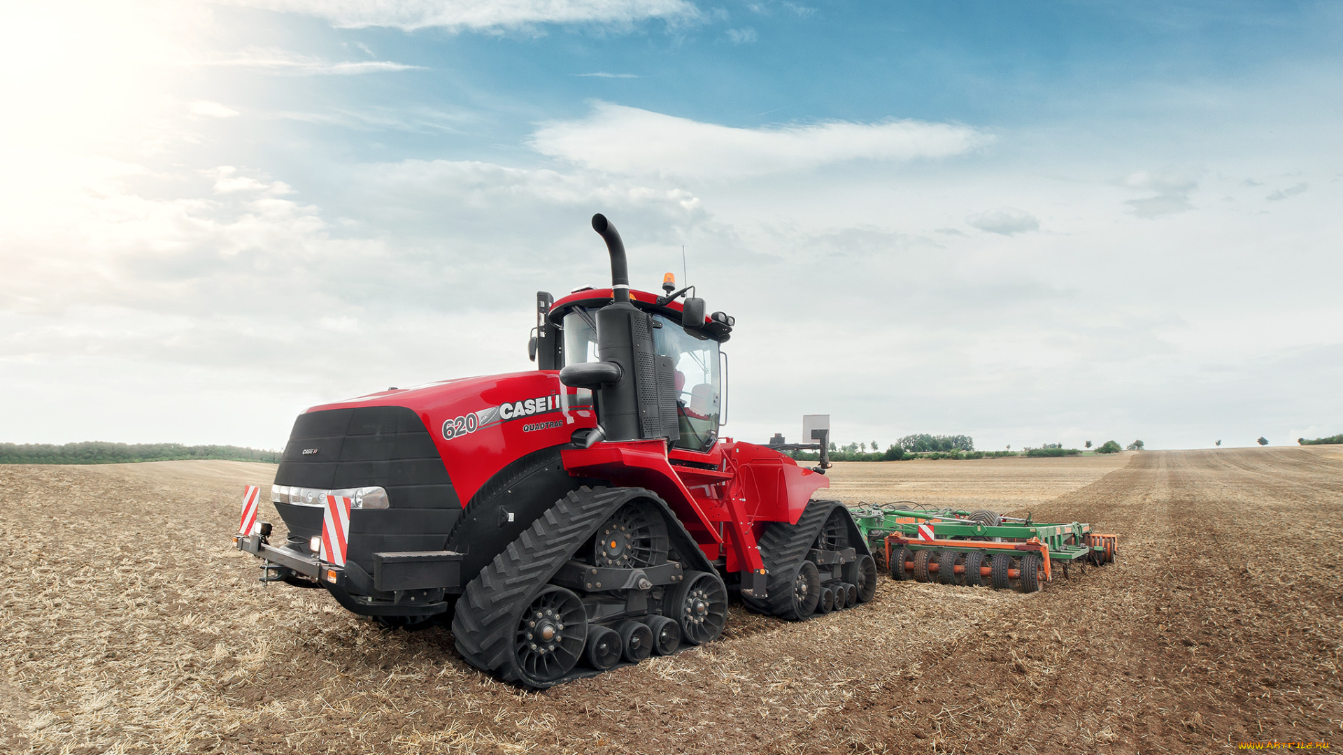 техника, тракторы, на, гусенецах, трактор, гусеничный, тяжелый