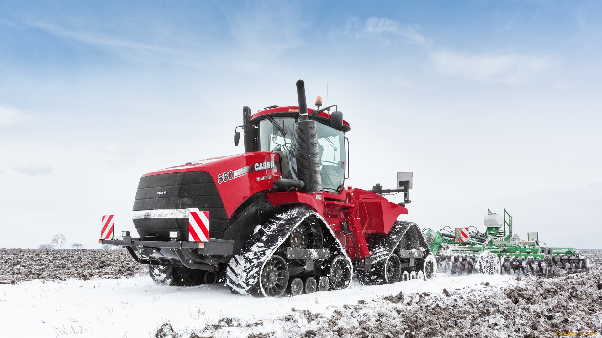 техника, тракторы, на, гусенецах, тяжелый, трактор, гусеничный