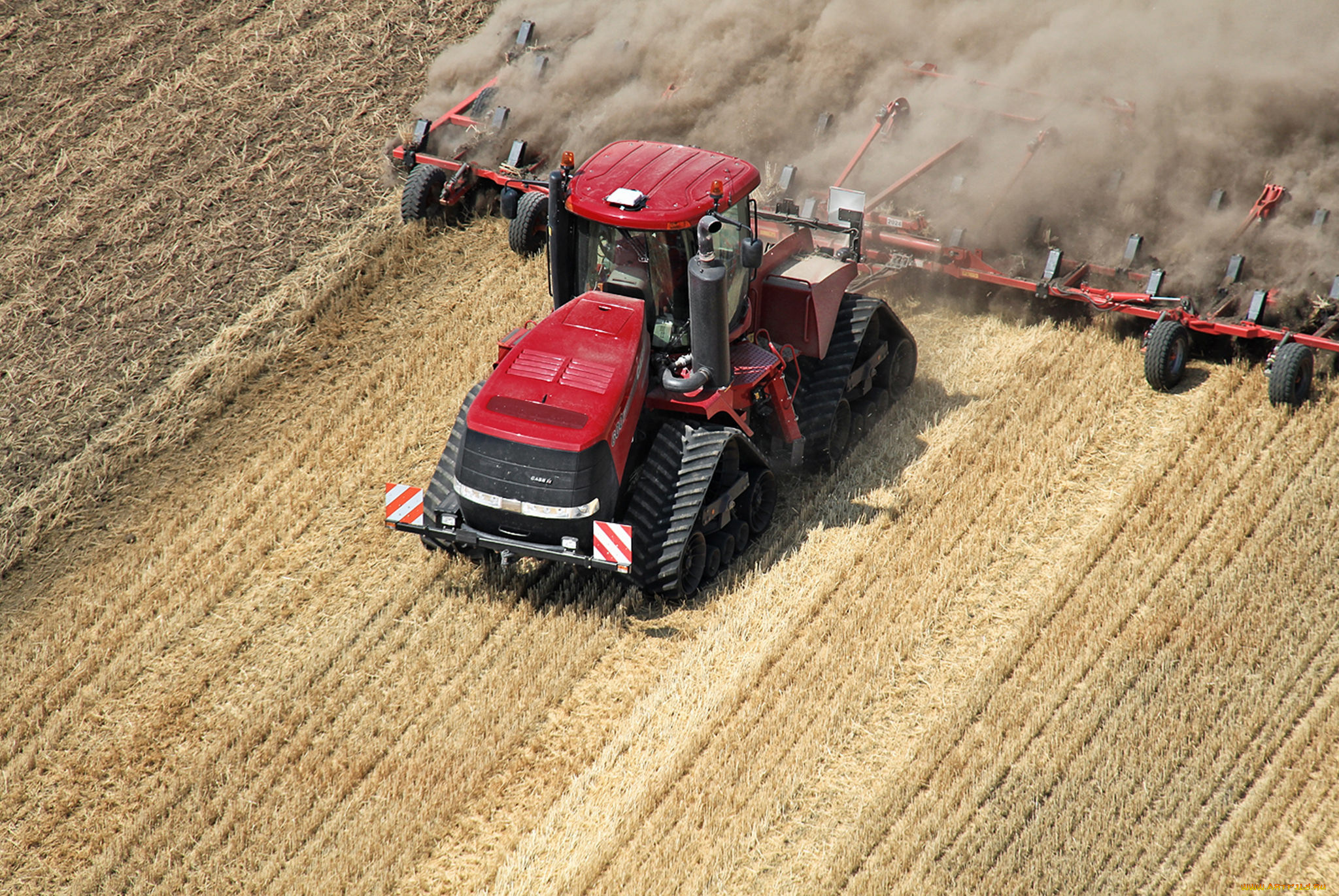 техника, тракторы, на, гусенецах, гусеничный, тяжелый, трактор