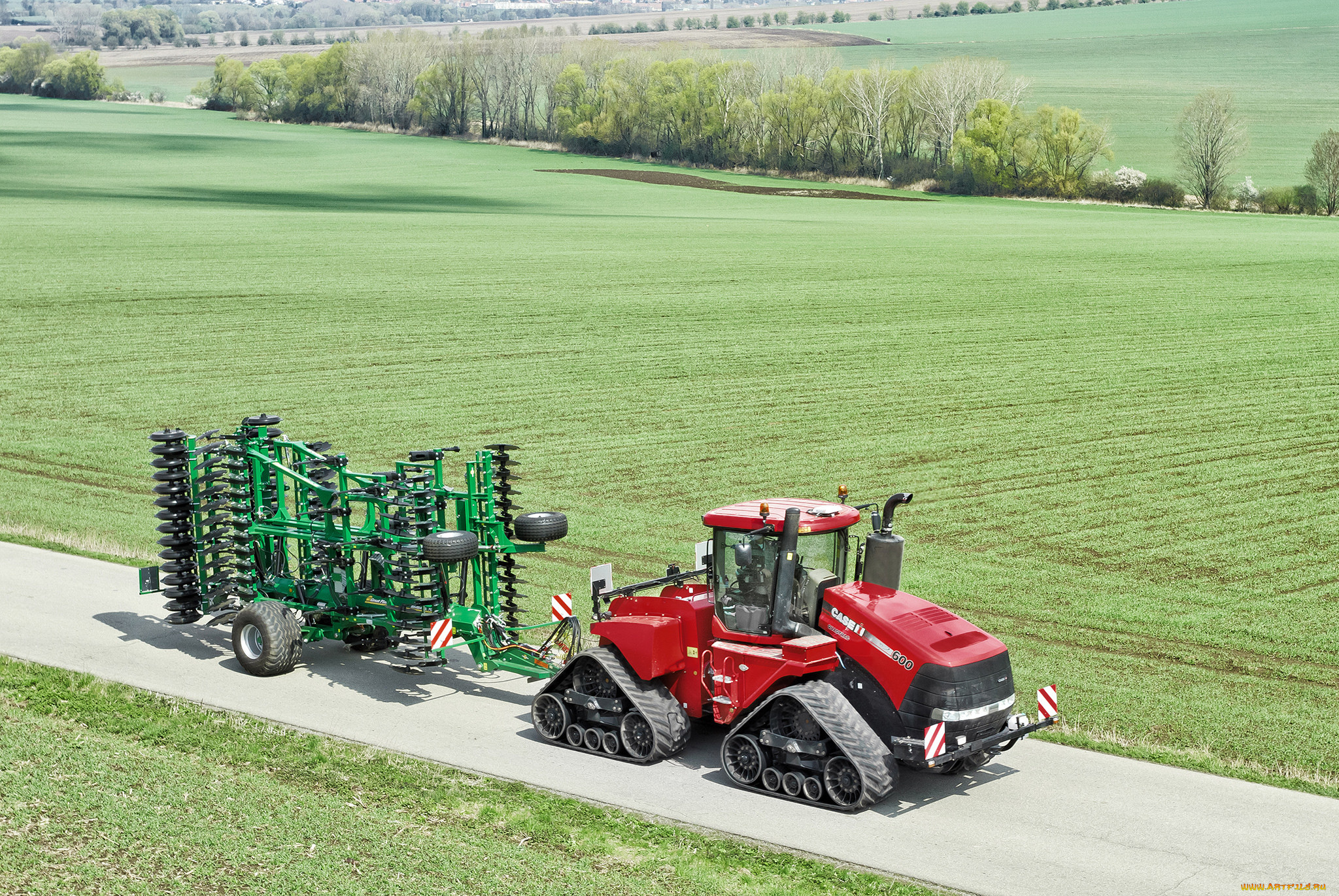 техника, тракторы, на, гусенецах, гусеничный, тяжелый, трактор