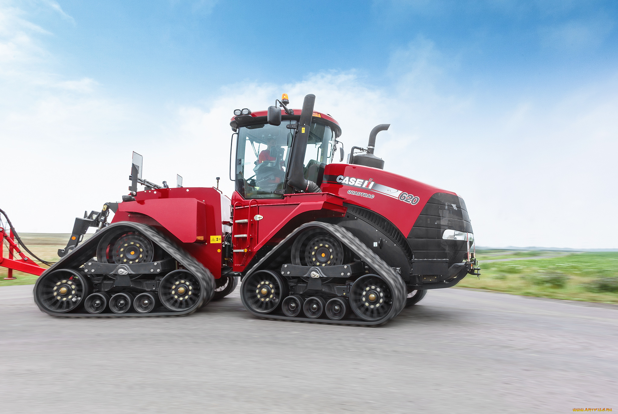 техника, тракторы, на, гусенецах, трактор, тяжелый, гусеничный