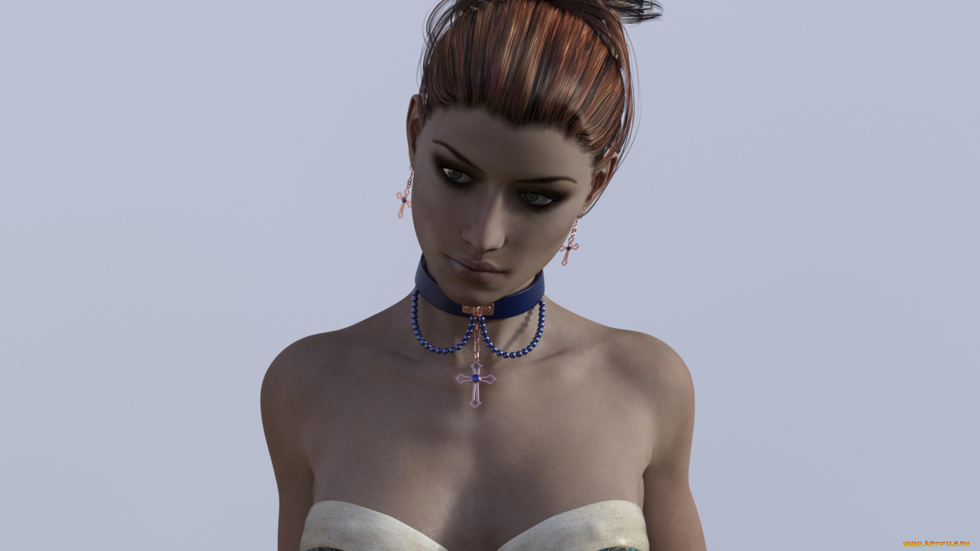 3д, графика, люди, , people, девушка, фон, взгляд