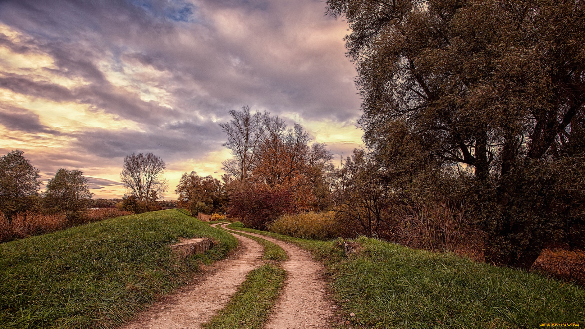 природа, дороги, скалы