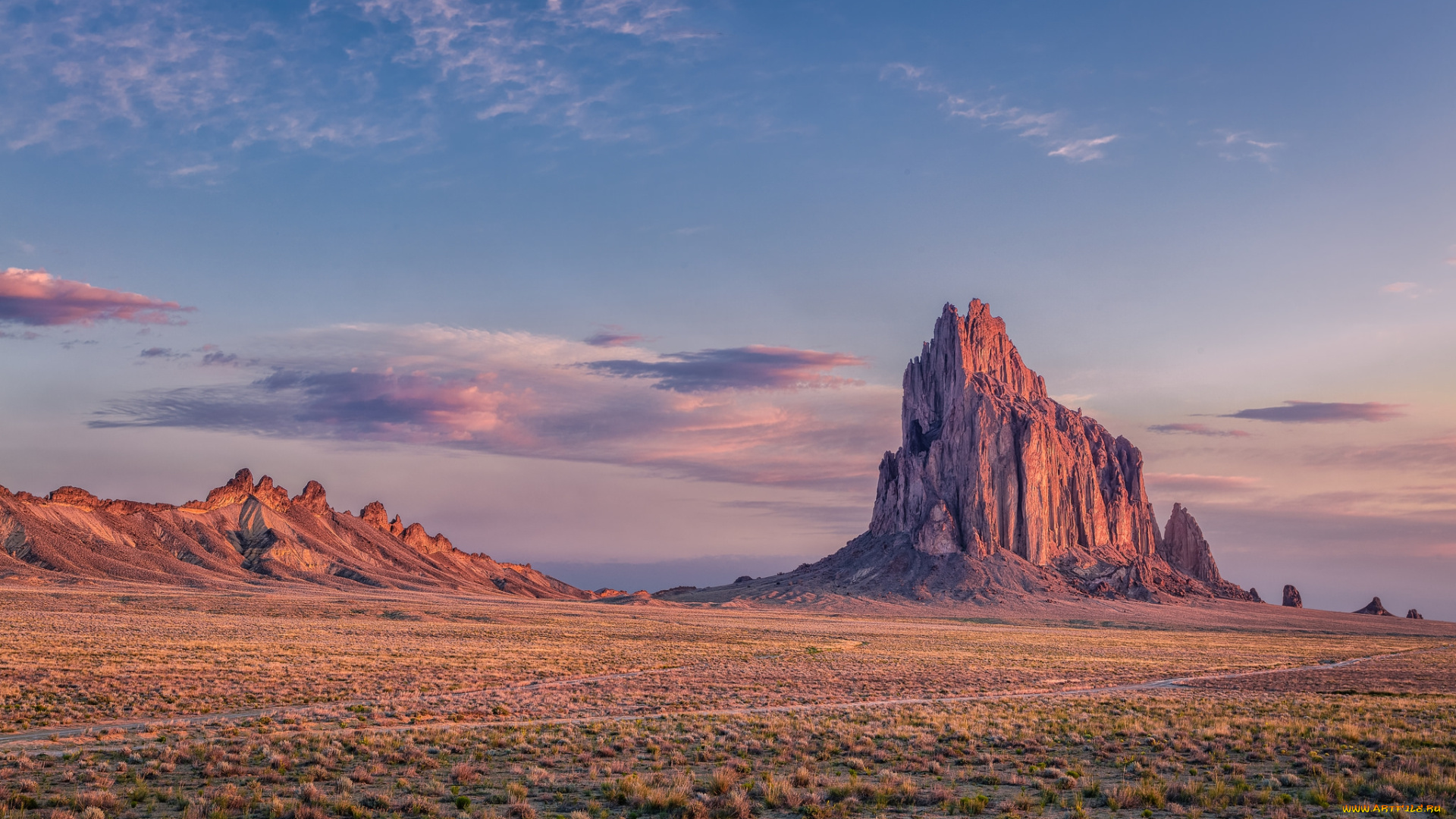 природа, пустыни, скала