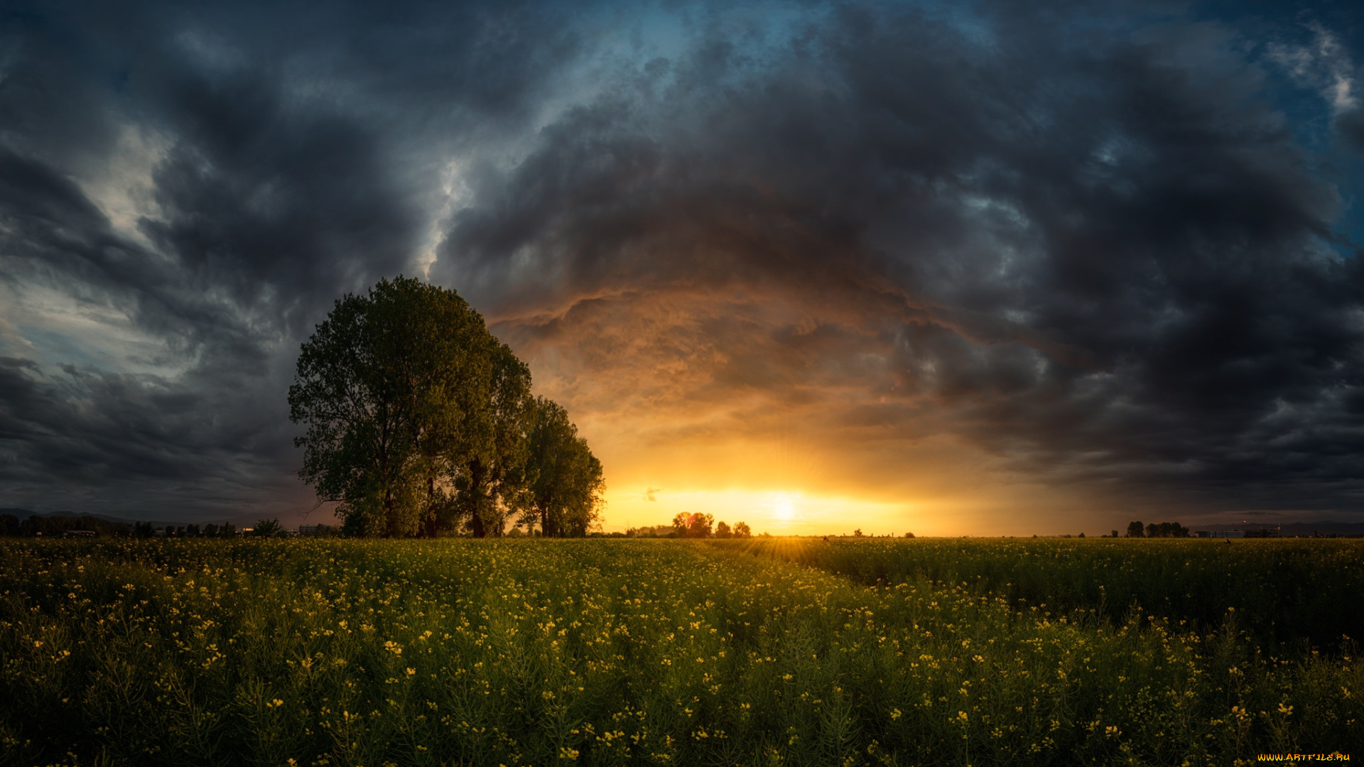 природа, восходы, закаты, рассвет