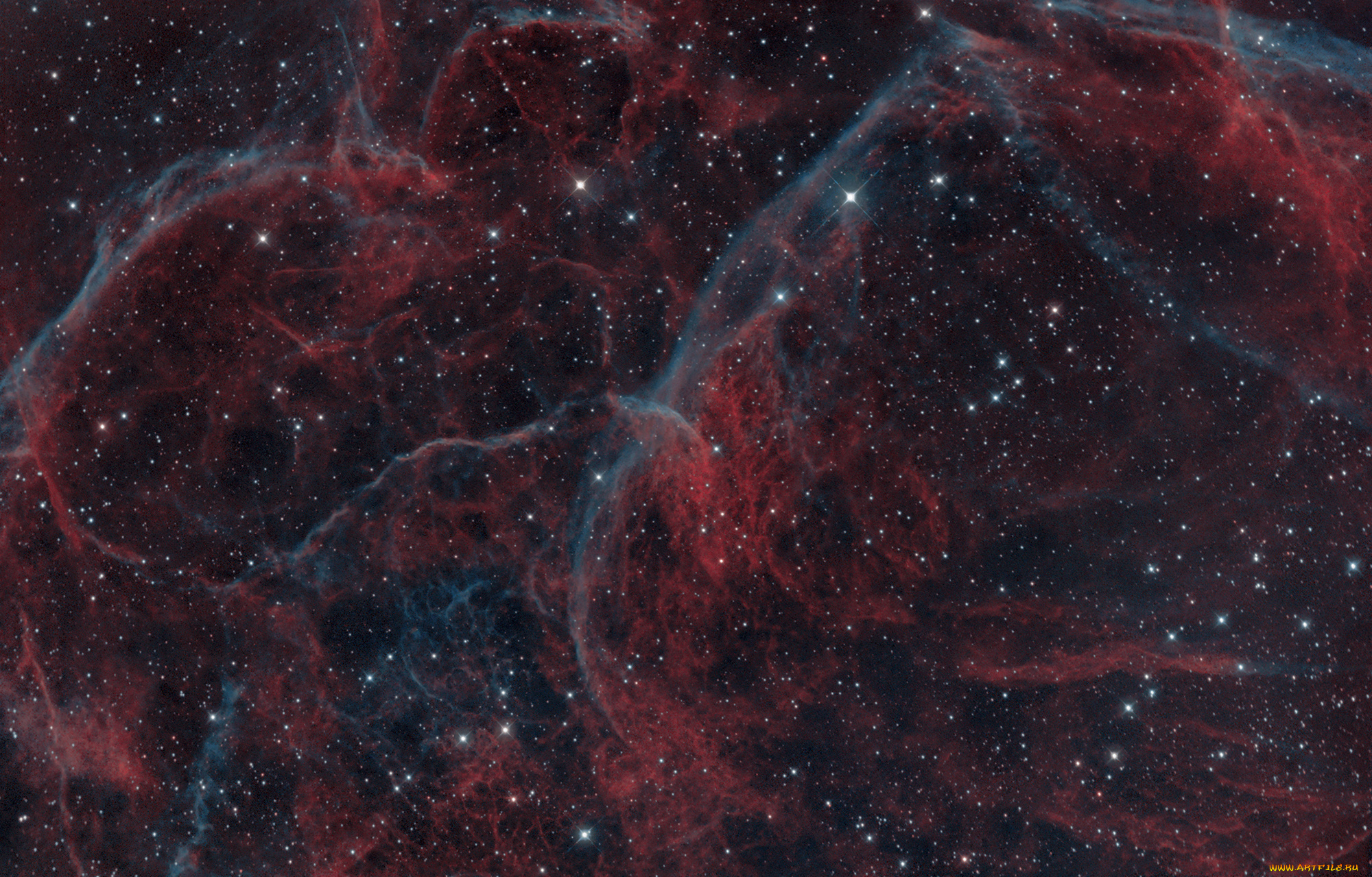 космос, галактики, туманности, туманность, гама, сверхпузырь, остаток, сверхновой