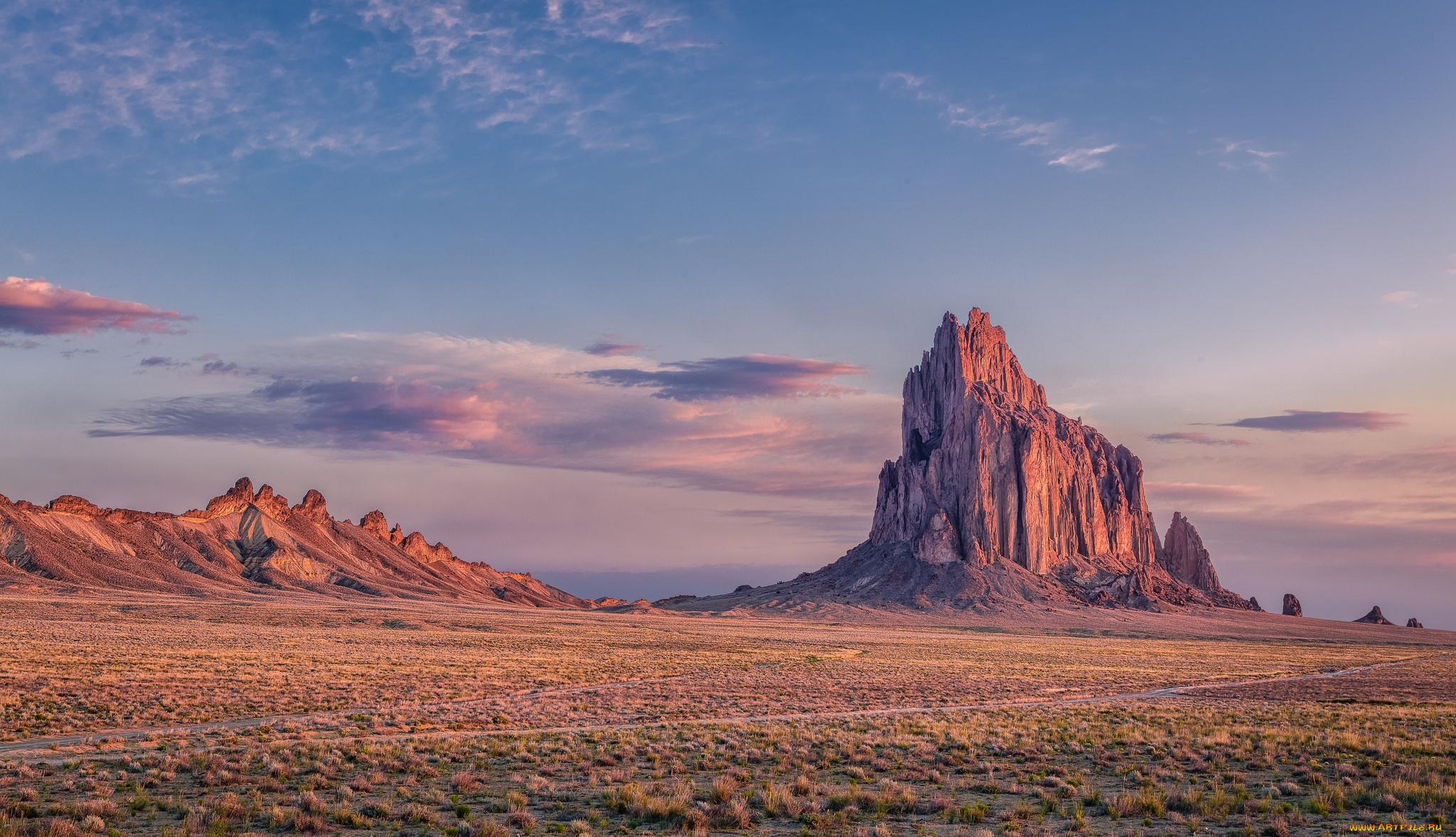 природа, пустыни, скала