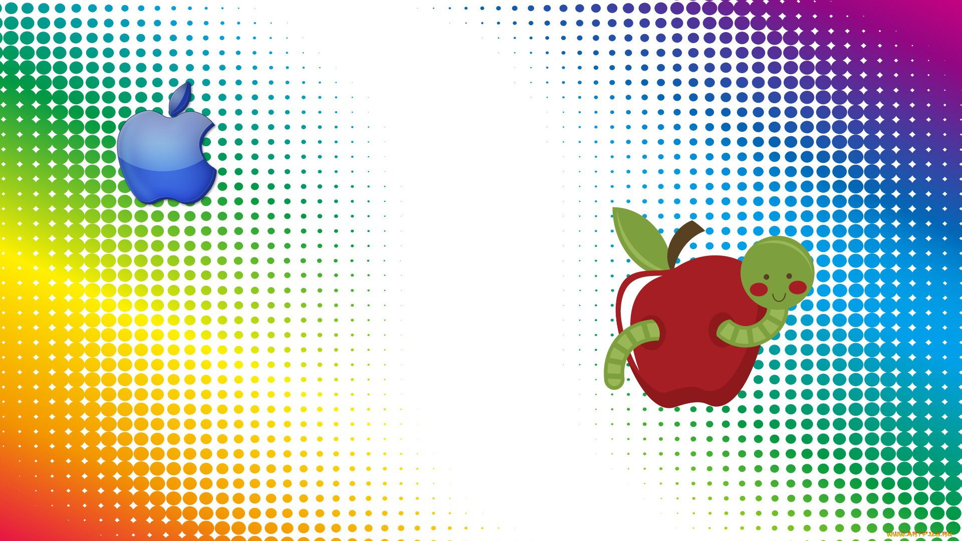 компьютеры, apple, фон, логотип