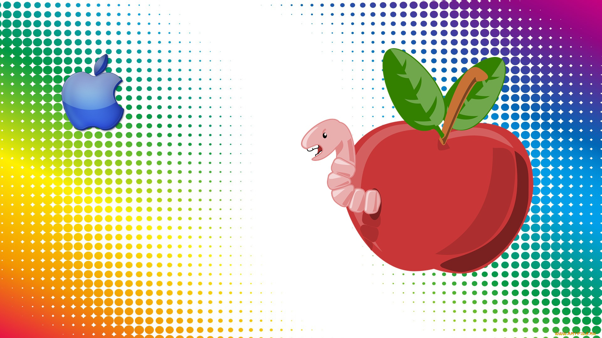 компьютеры, apple, логотип, фон