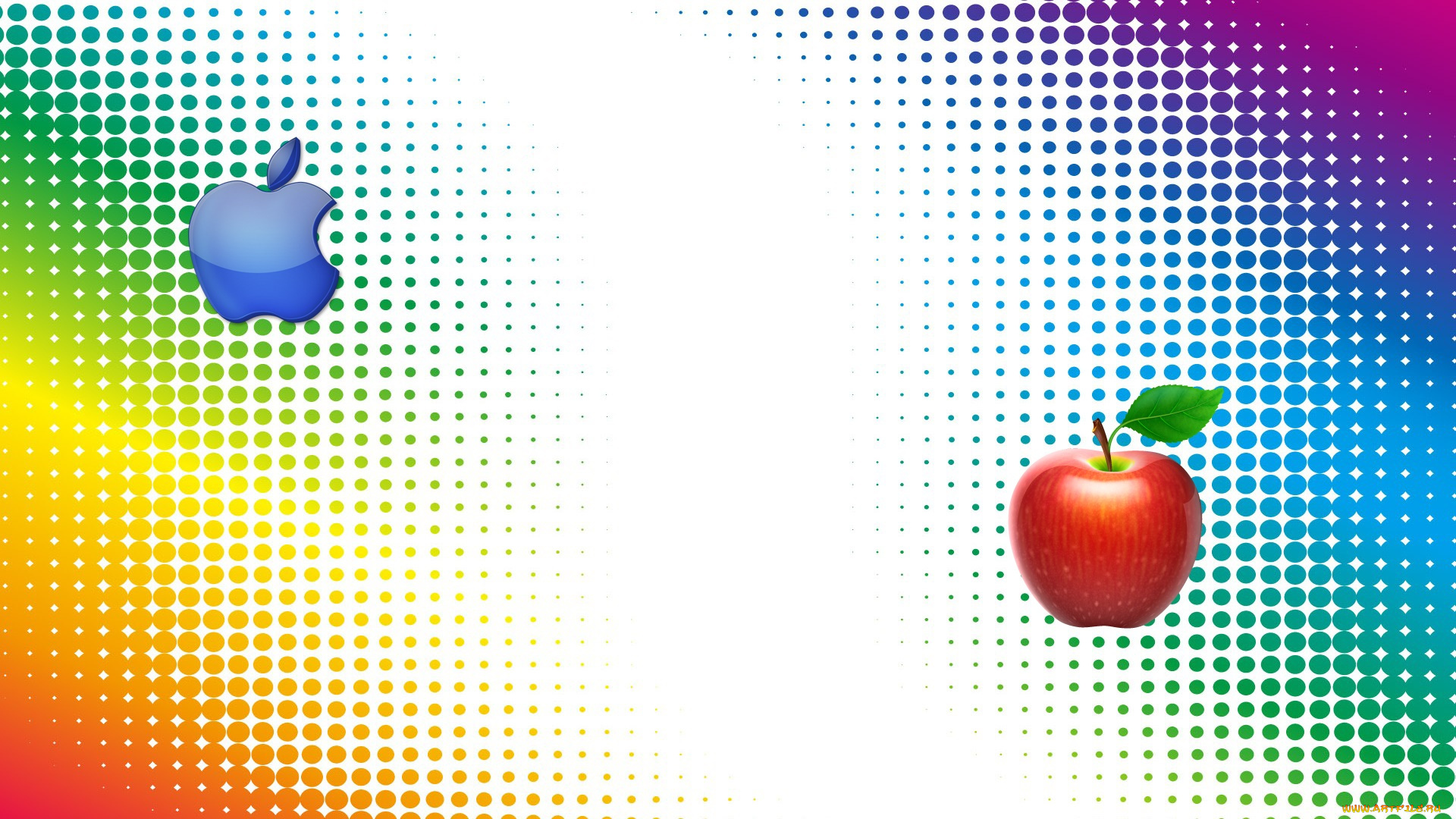 компьютеры, apple, логотип, фон