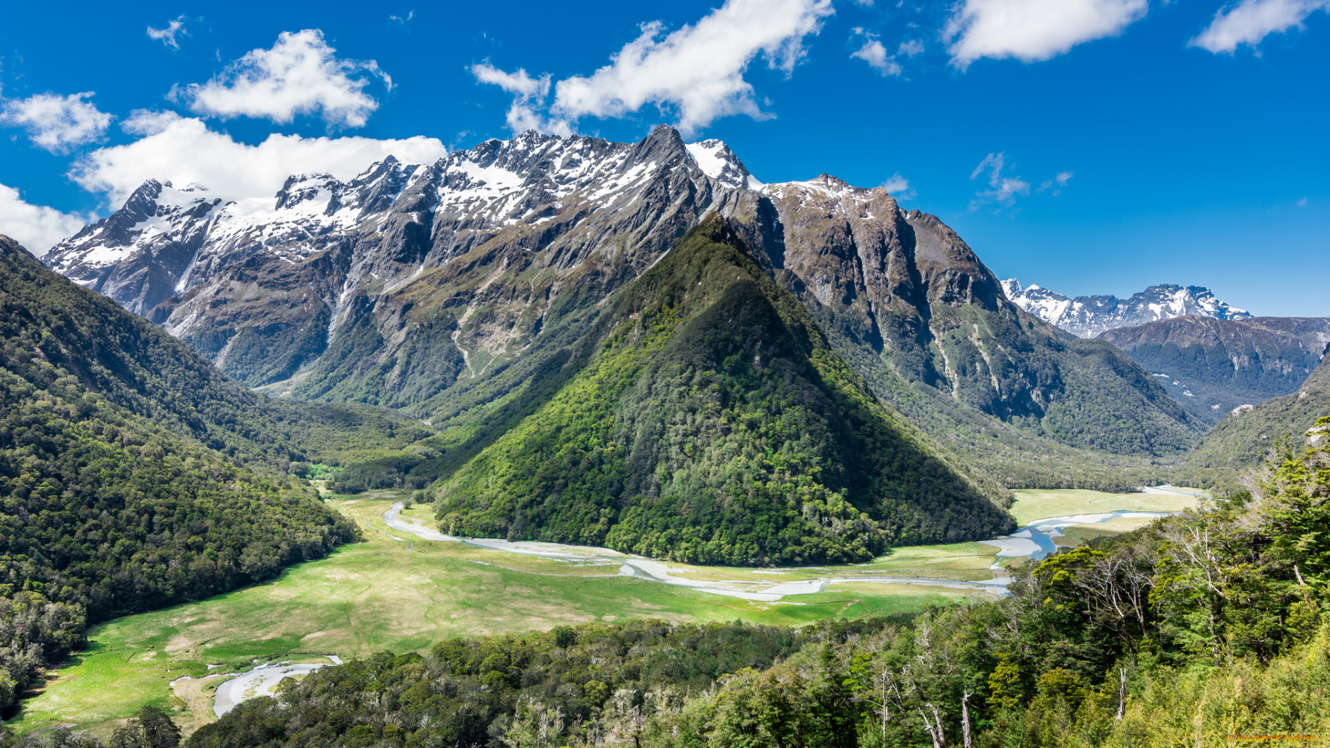 природа, горы, простор