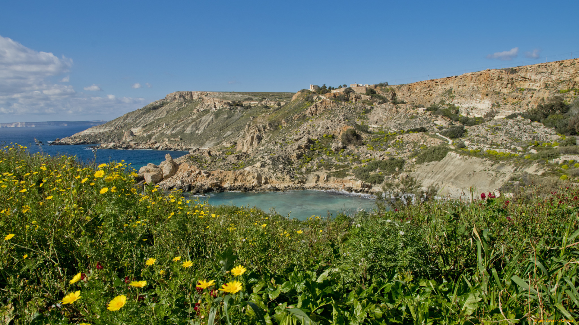 природа, побережье, берег, море