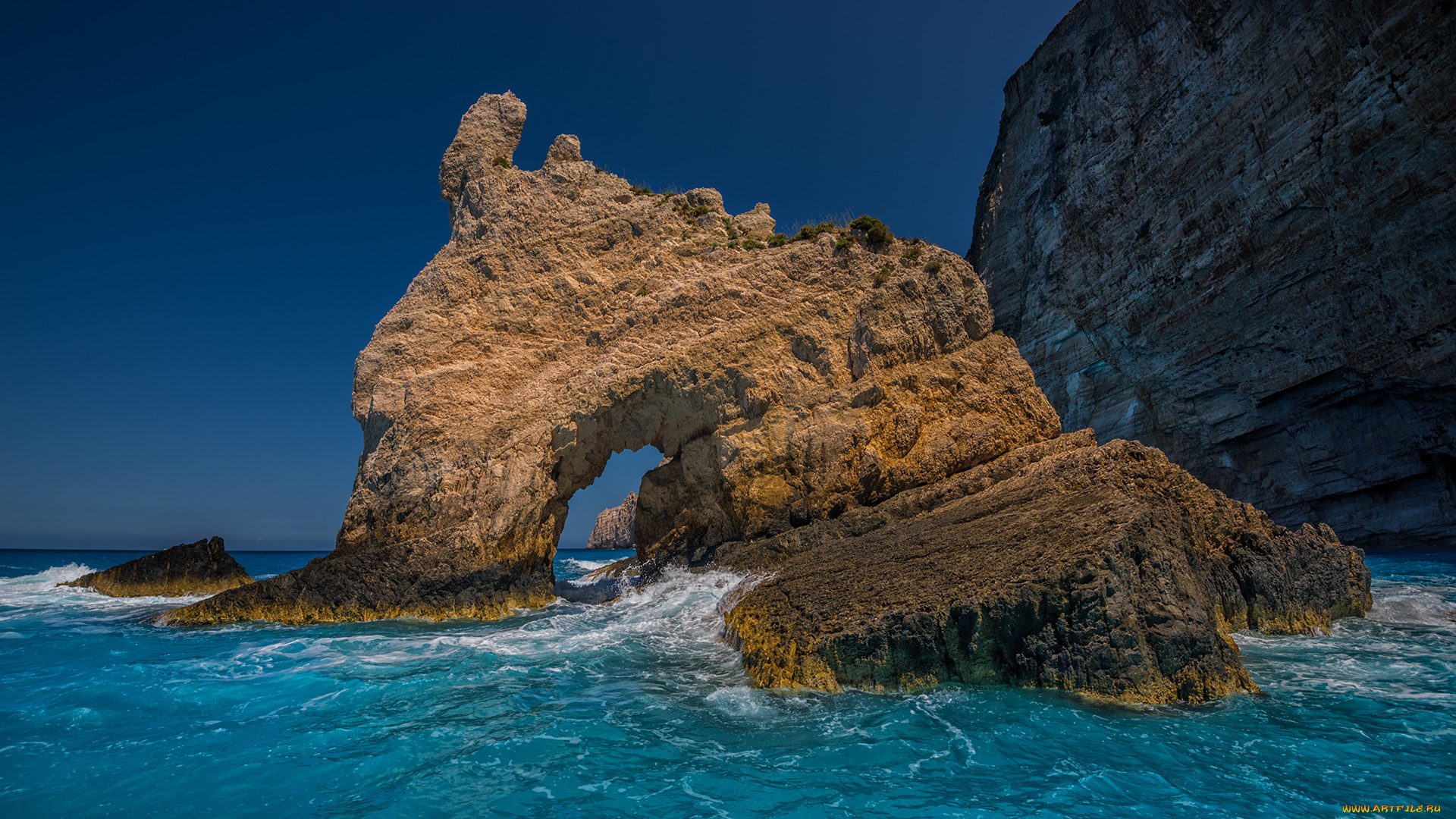 природа, побережье, берег, море