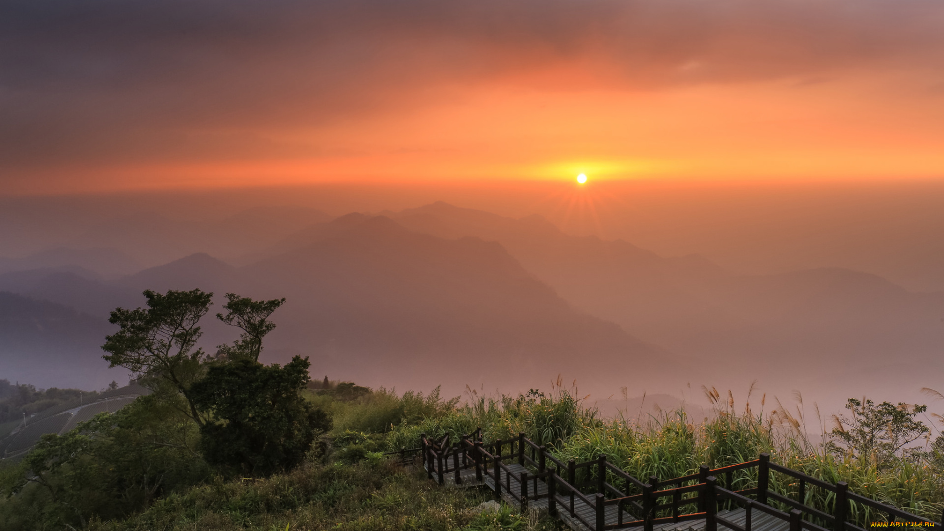 природа, восходы, закаты, рассвет