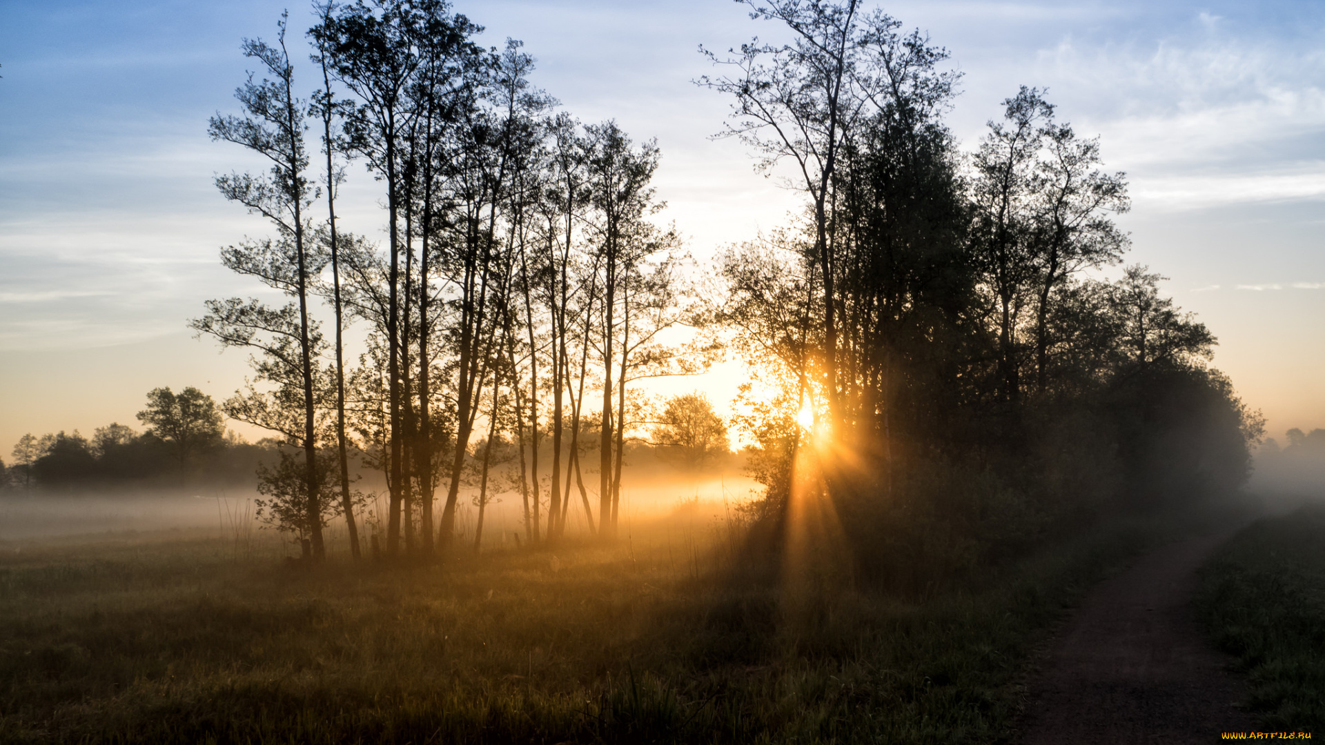 природа, восходы, закаты, рассвет