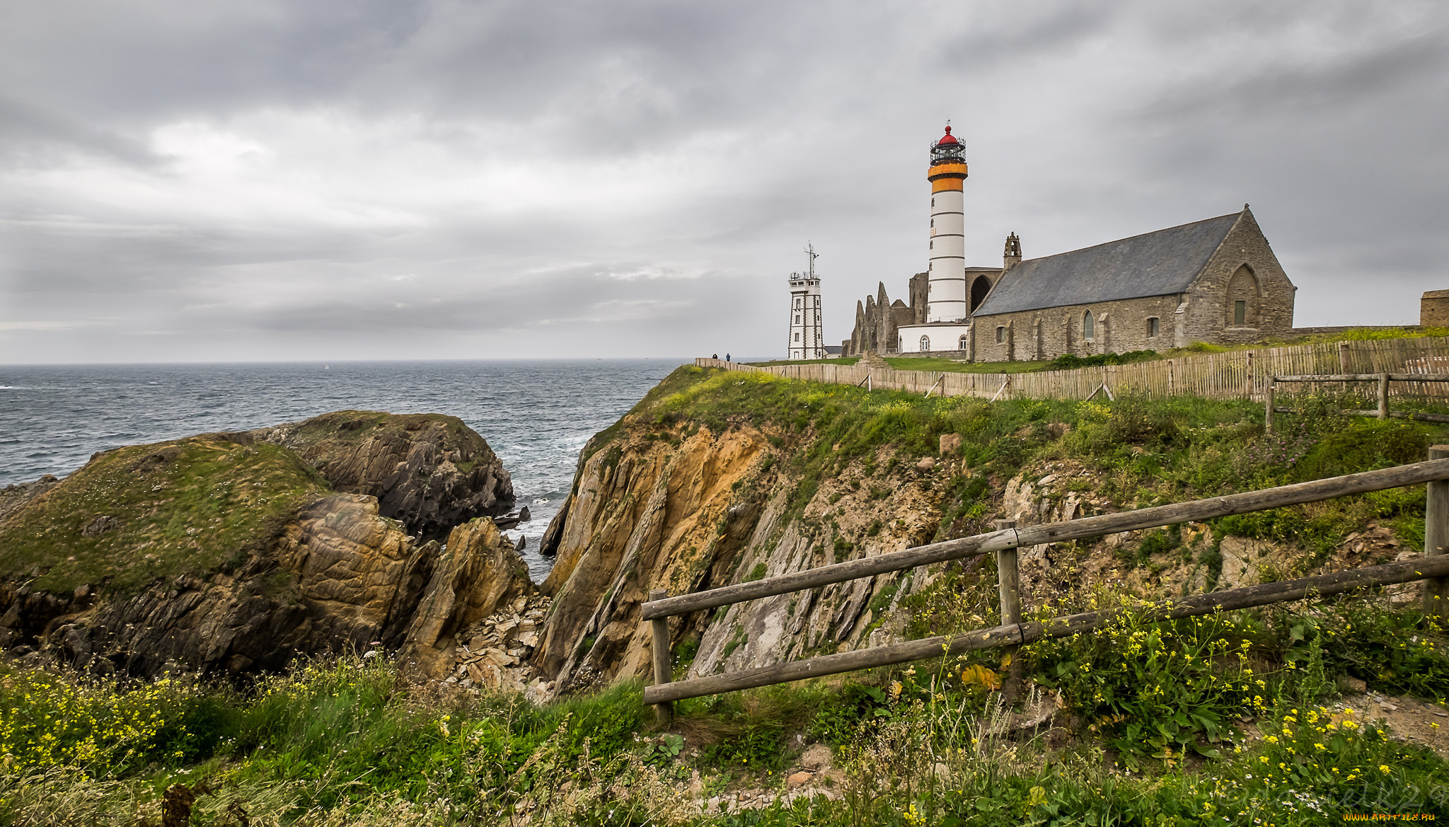 природа, маяки, побережье, маяк