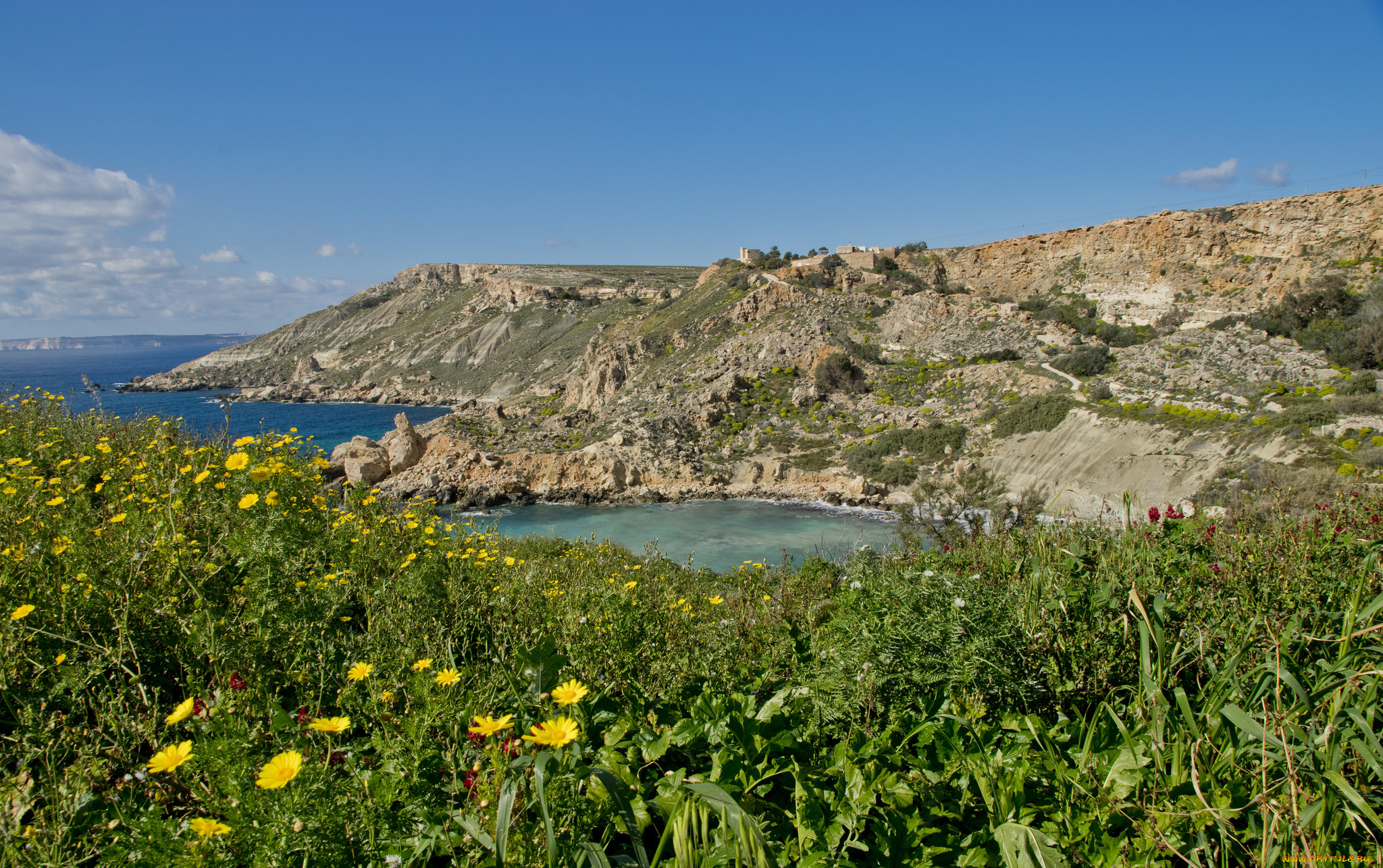 природа, побережье, берег, море